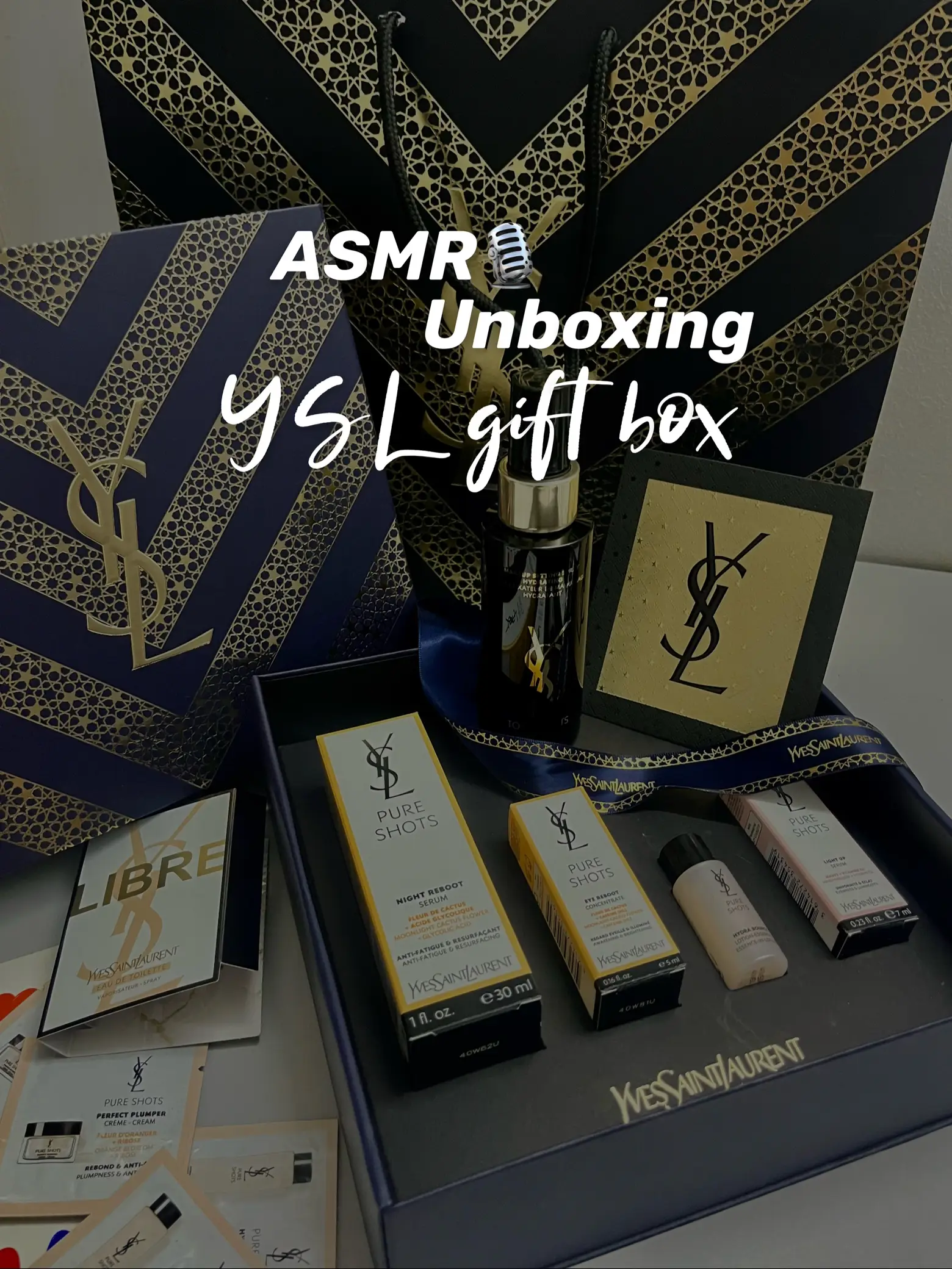 ASMR🎙️ Unboxing YSL Gift Box | Video diterbitkan oleh Faye 🐨 | Lemon8