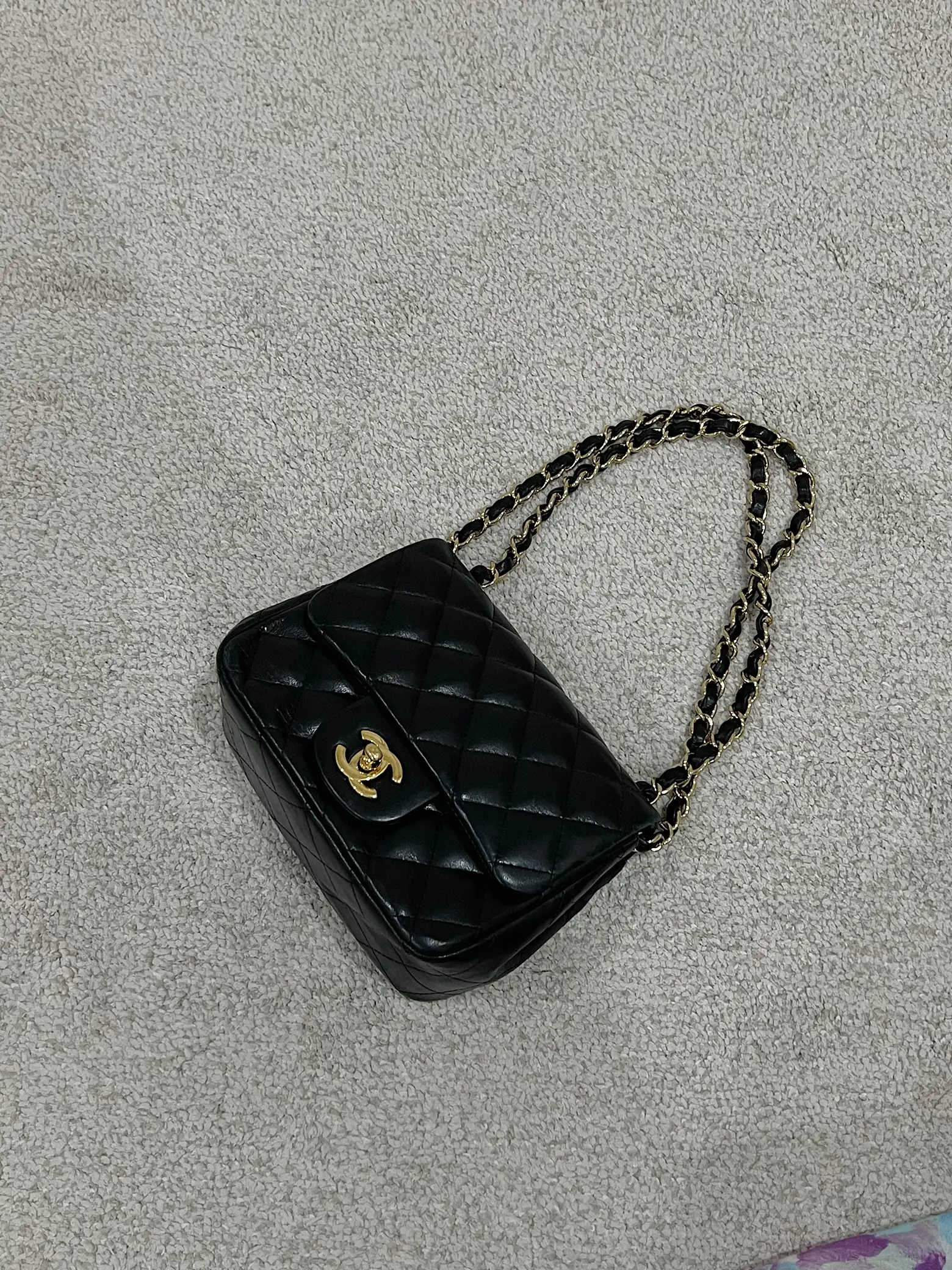 SOLD - CHANEL Classic Black Quilted Soft Caviar Leather Silver Chain Jumbo  12 Flap Bag - My Dreamz Closet