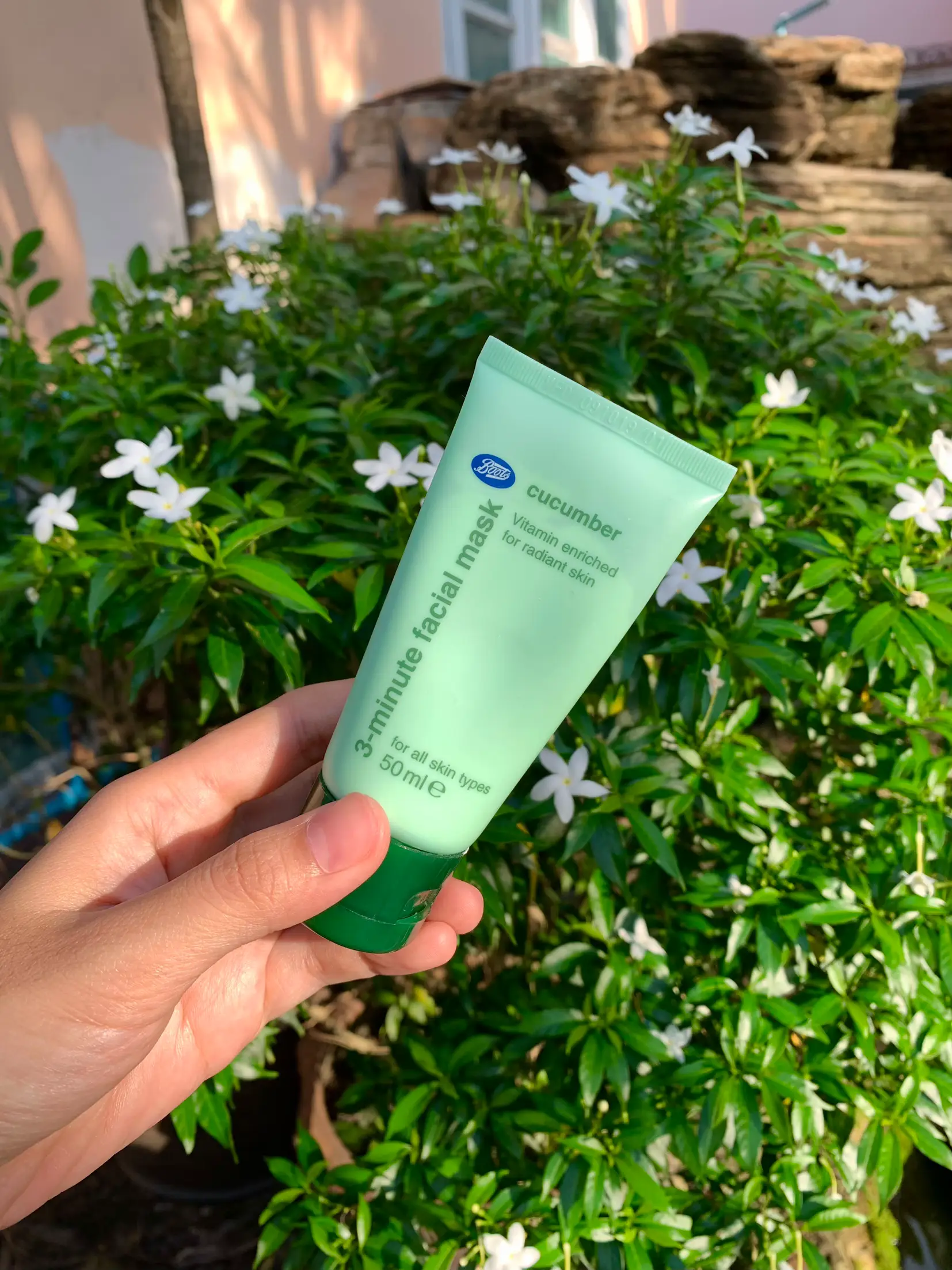 🥒รีวิว มาส์ก BOOTS CUCUMBER 3 MINUTE MASK หน้านุ่มเด้งทันที แกลเลอรี