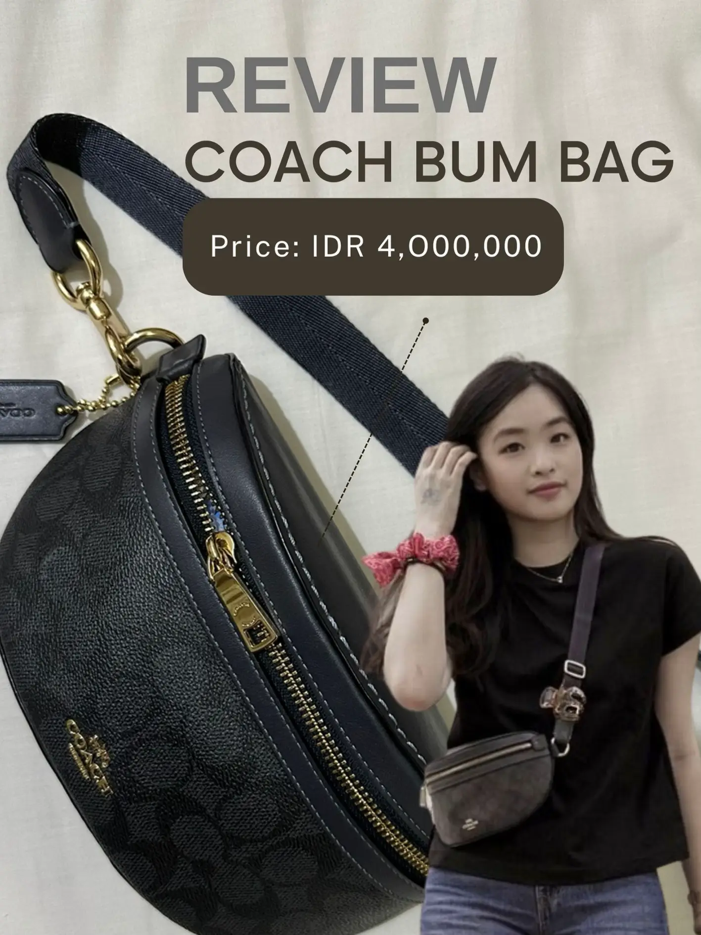 Coach bum outlet bag price