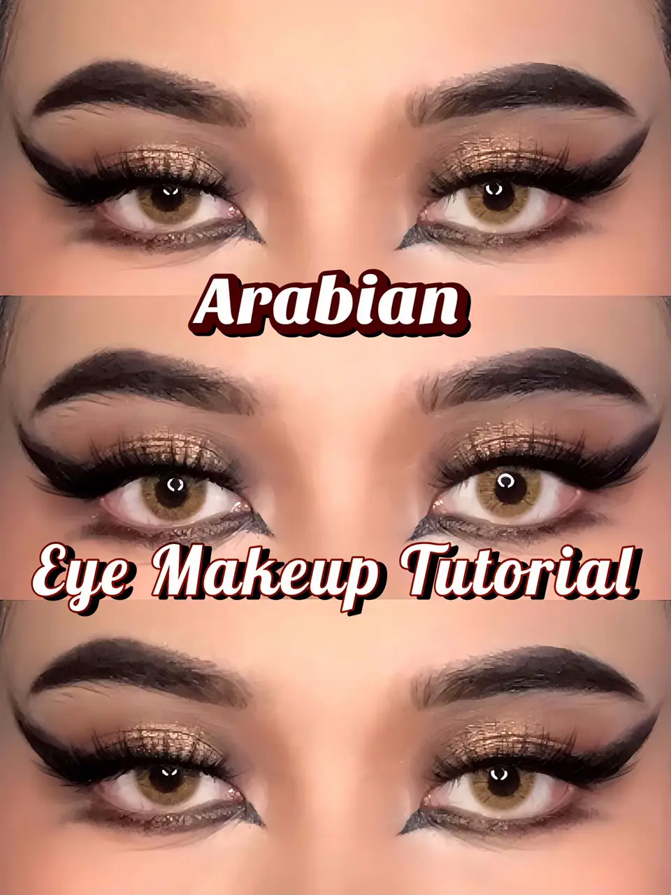 Arabian Eye Makeup Look Tutorial