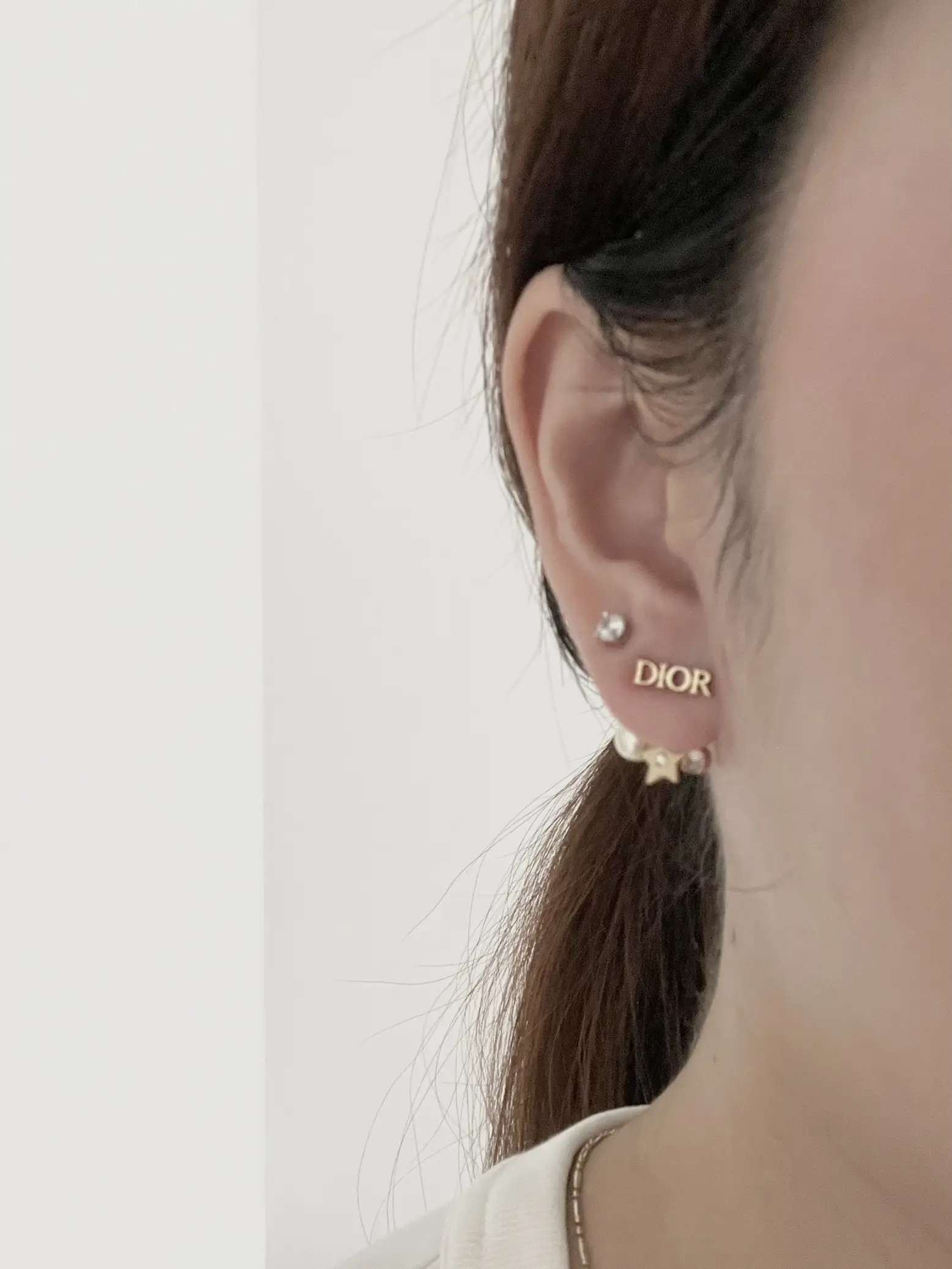 Dior evolution hot sale earrings