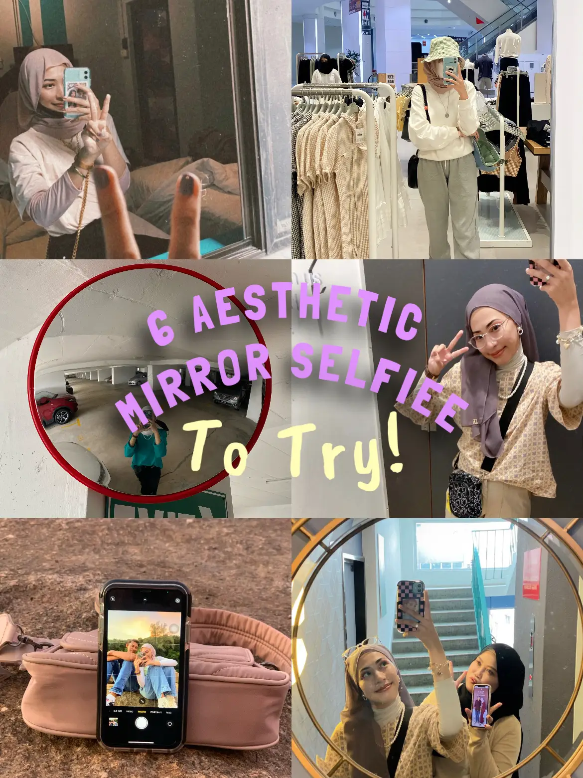 aesthetic✨  Instagram profile picture ideas, Mirror selfie poses