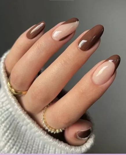 Referensi Nail Art Simple (Coklat Series) | Gallery posted by ...