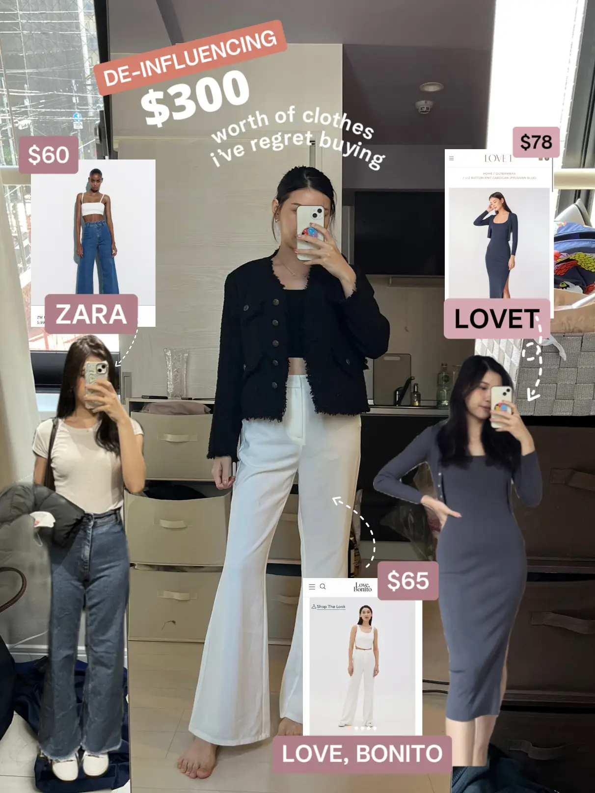 ZARA Mini Flare Pants White (NEW), Women's Fashion, Bottoms, Other Bottoms  on Carousell