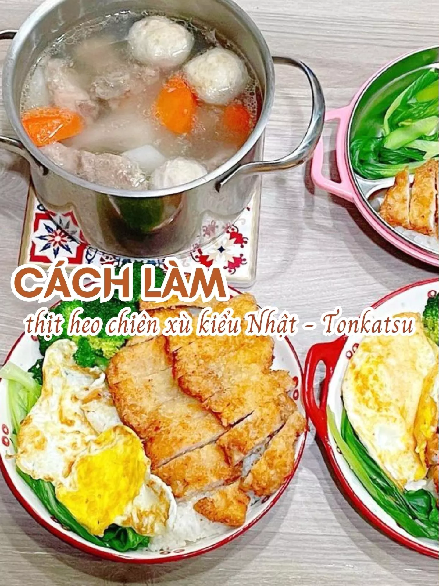 Cách làm thịt heo chiên xù kiểu Nhật - Tonkatsu | Bộ sưu tập do Emily đăng  | Lemon8