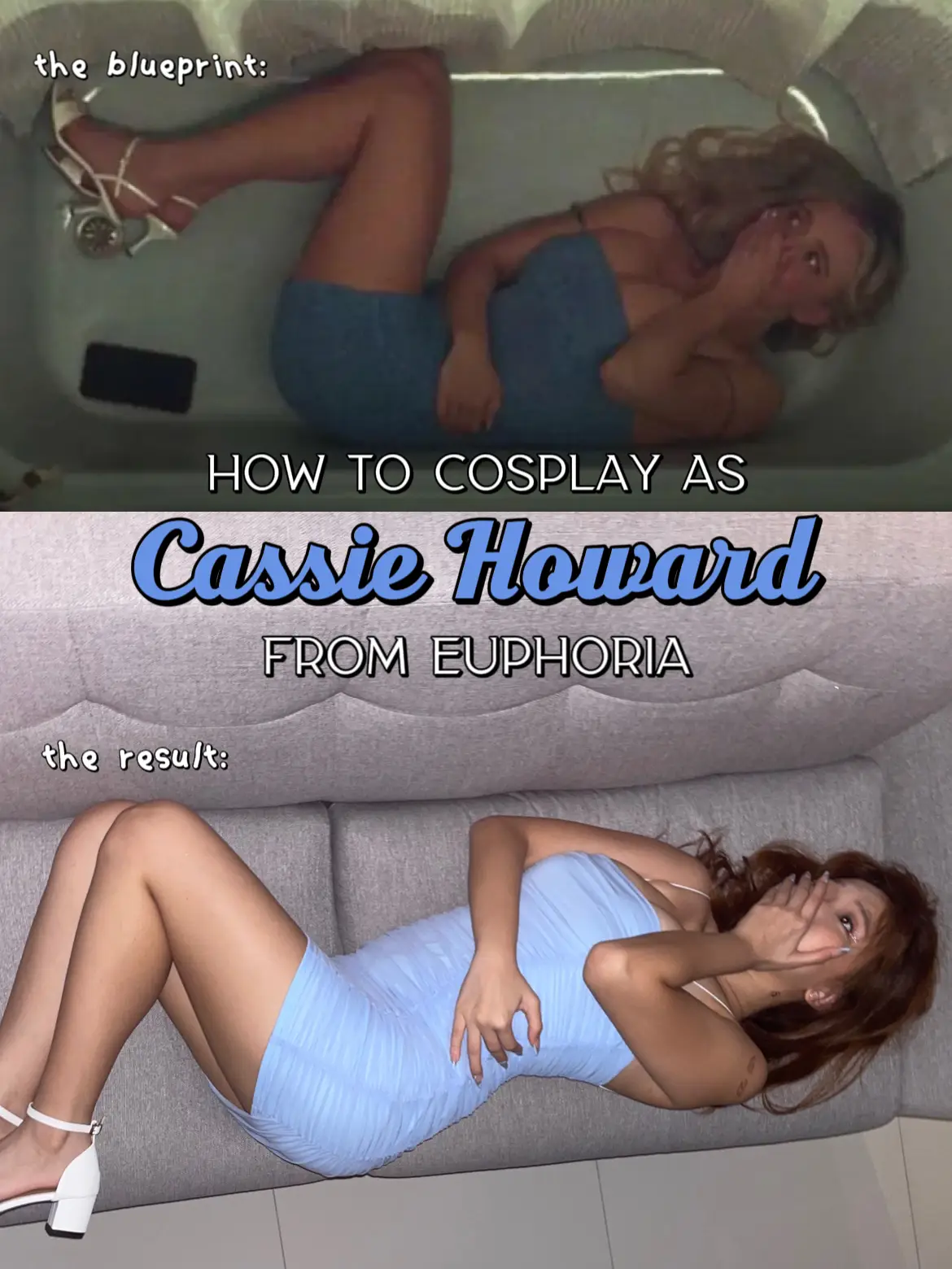 Pose Tips for Cassie from Euphoria Cosplay - Lemon8 Search