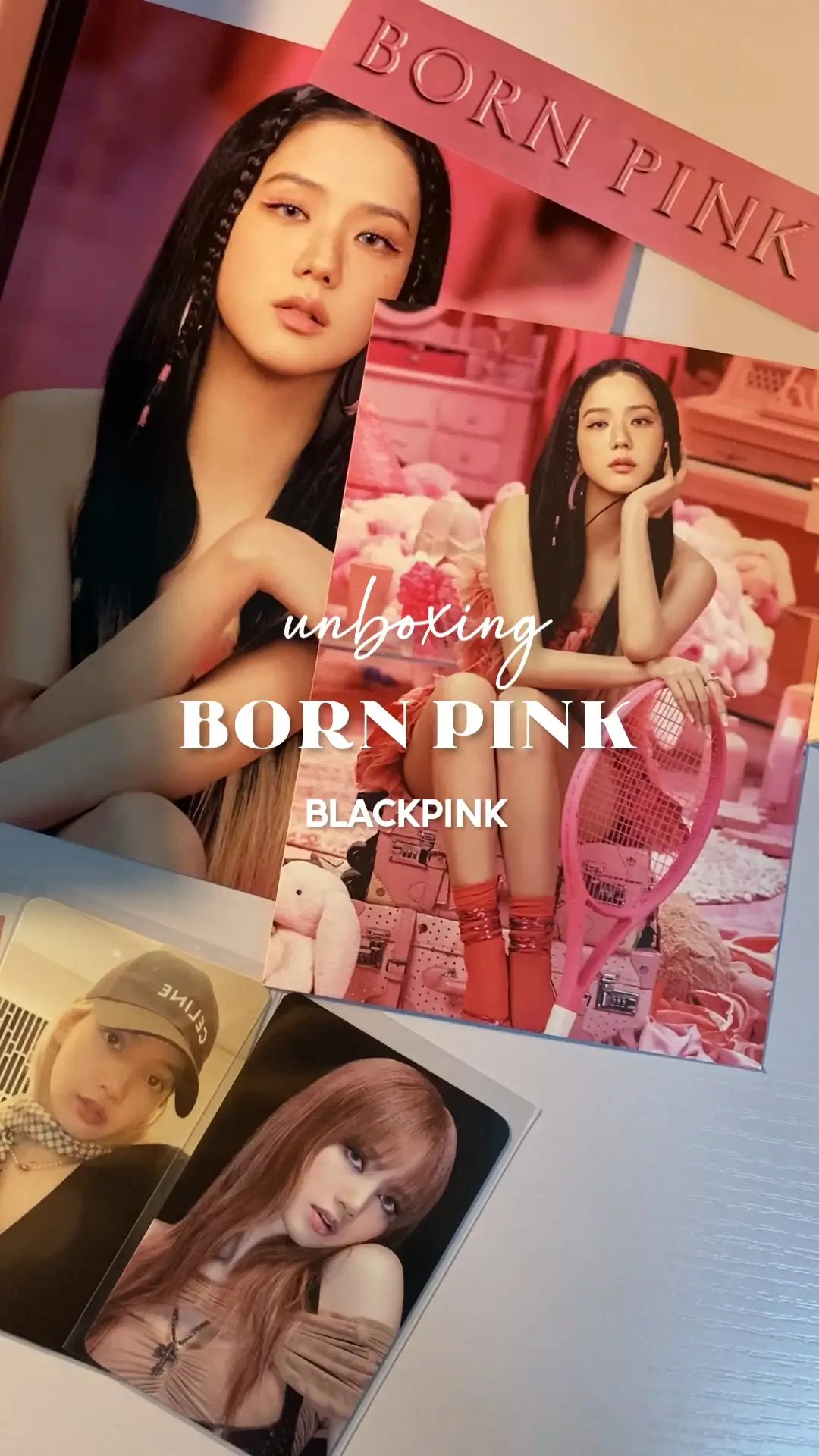 BLACKPINK - The Album (Baby Pink Vinyl) (Unboxing) 