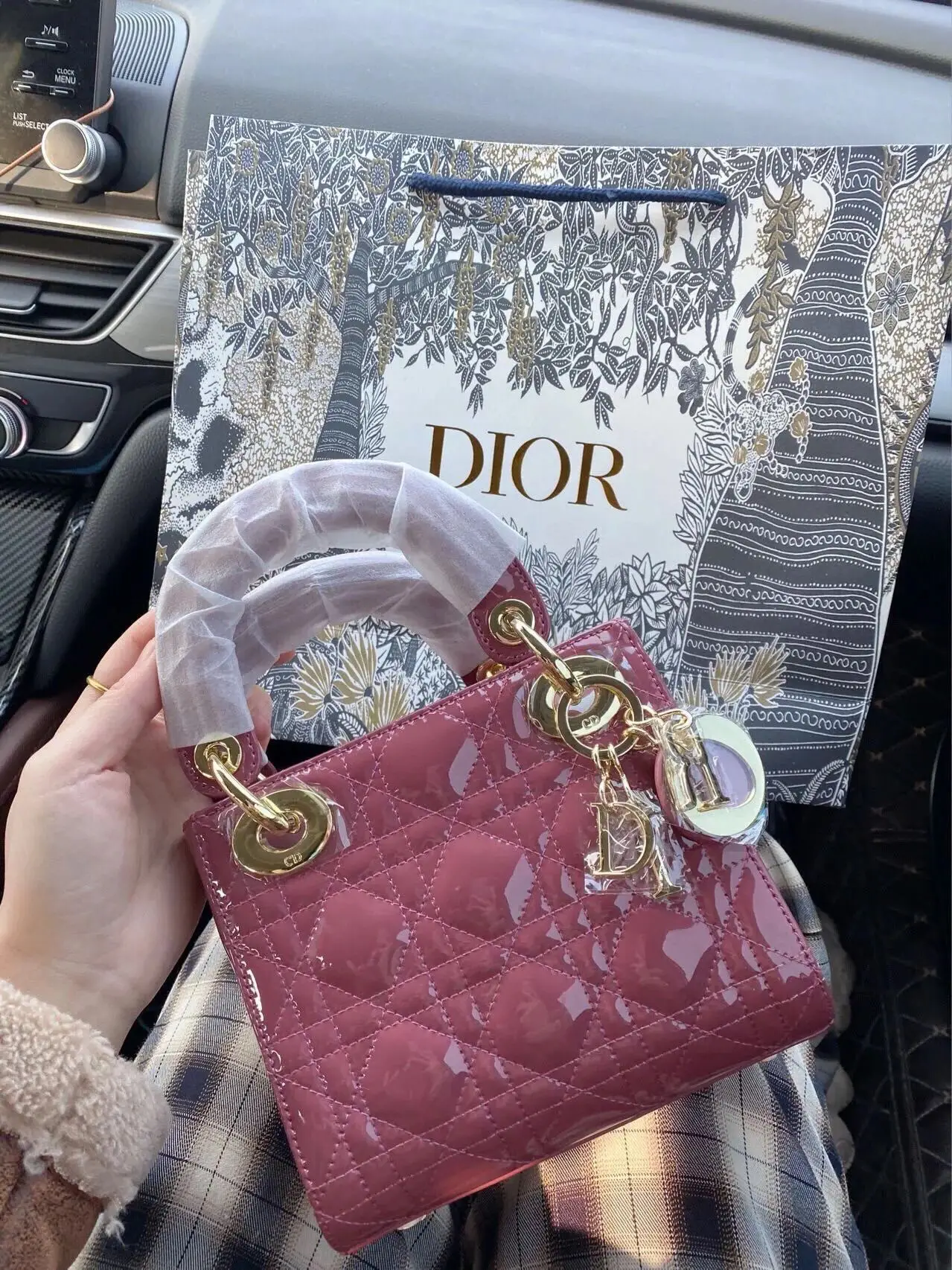 Dior Playing Cards Case Powder Pink Dior Oblique