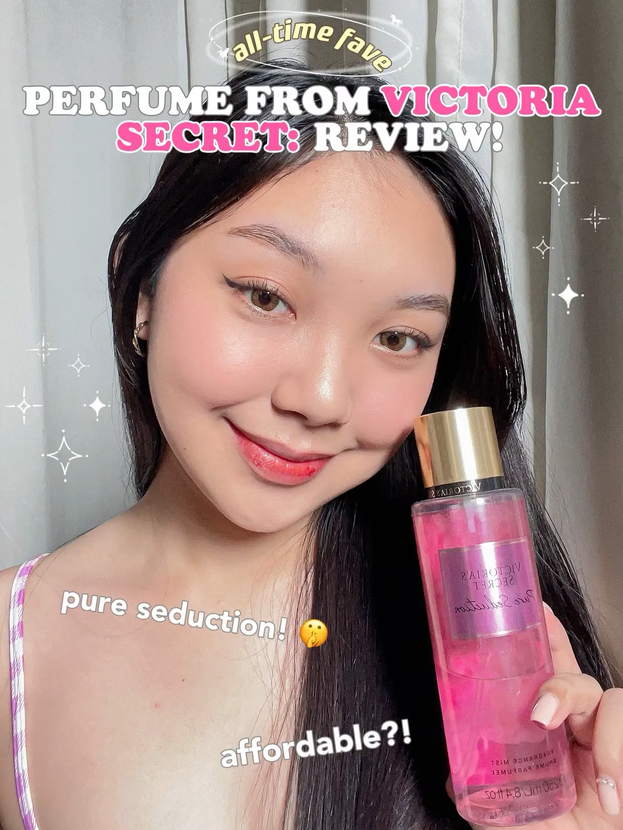 Victoria's Secret Pure Seduction Body Mist, Perfume with Notes of Juiced  Plum and Crushed Freesia, Womens Body Spray, All Night Long Women's  Fragrance