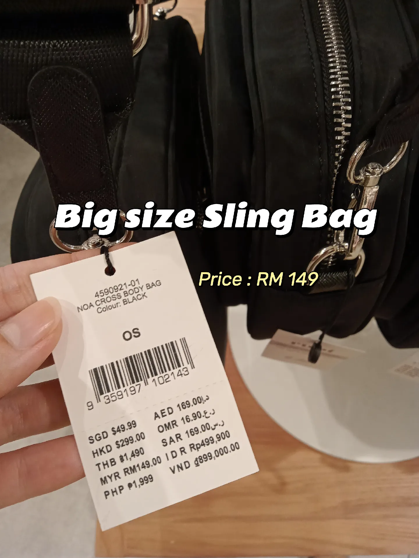 Cotton on sling clearance bag