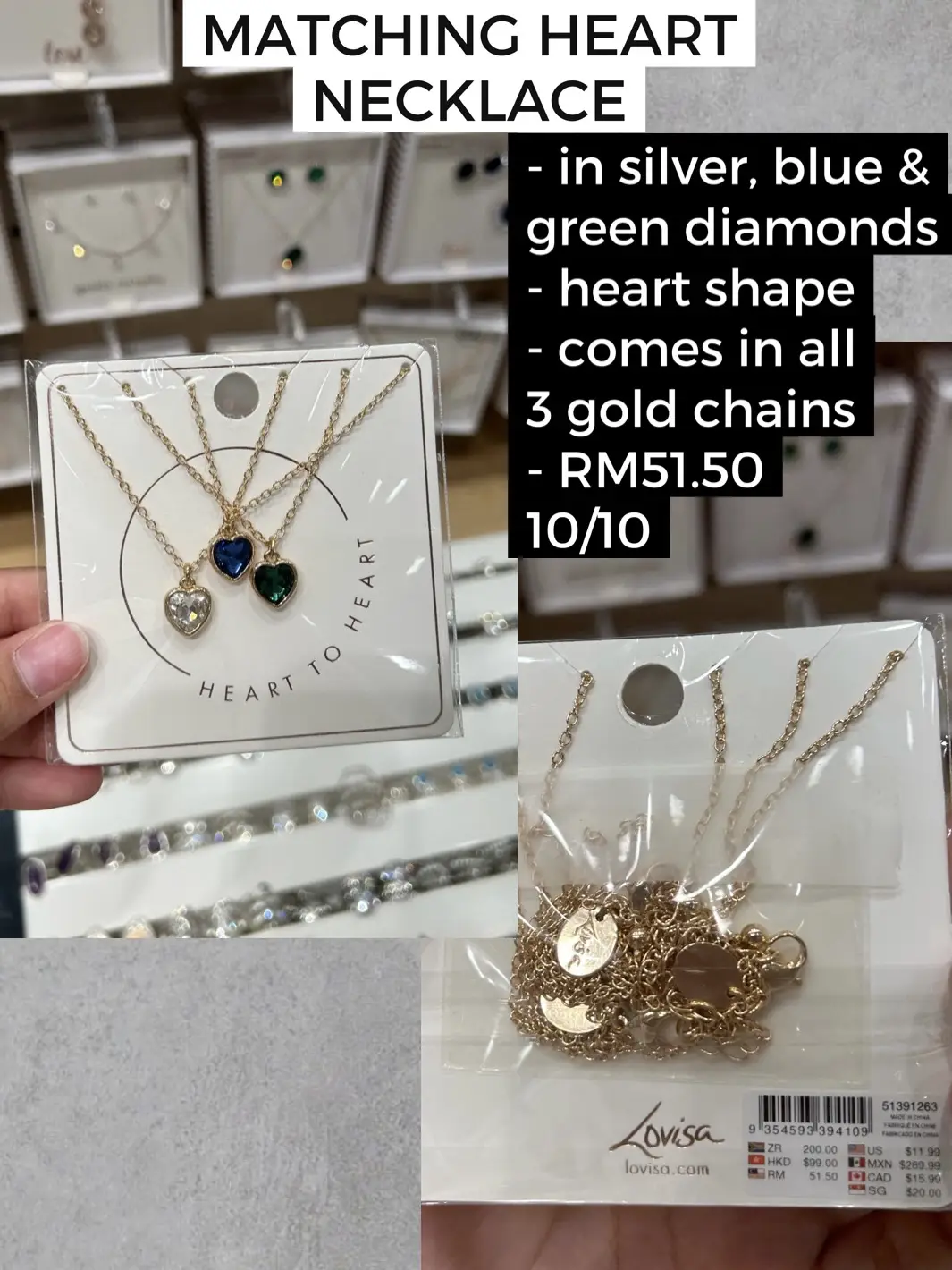 Shop necklace lovisa for Sale on Shopee Philippines