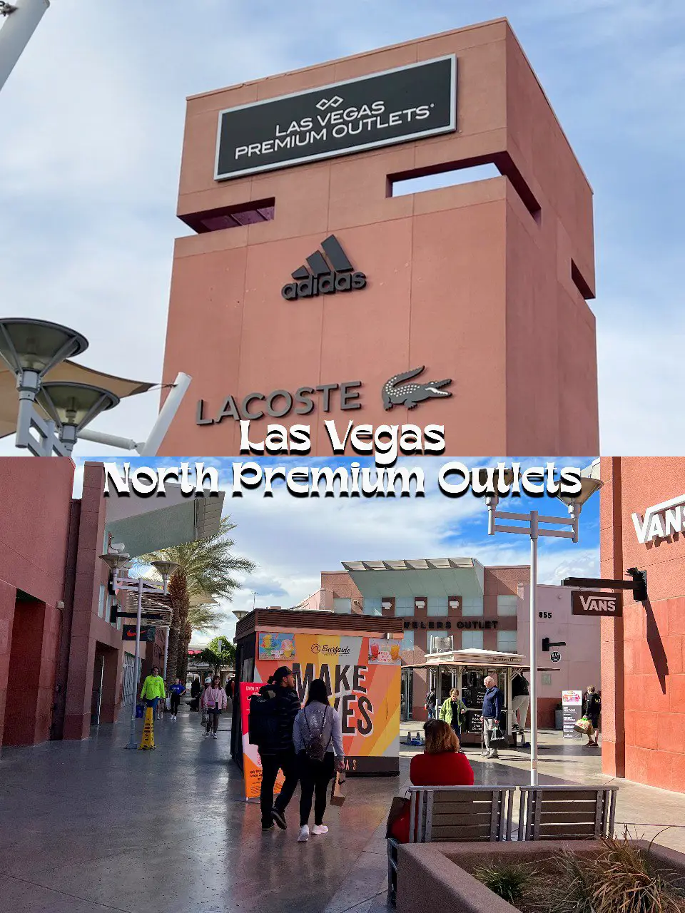 Las Vegas Premium Outlets  North vs. South 