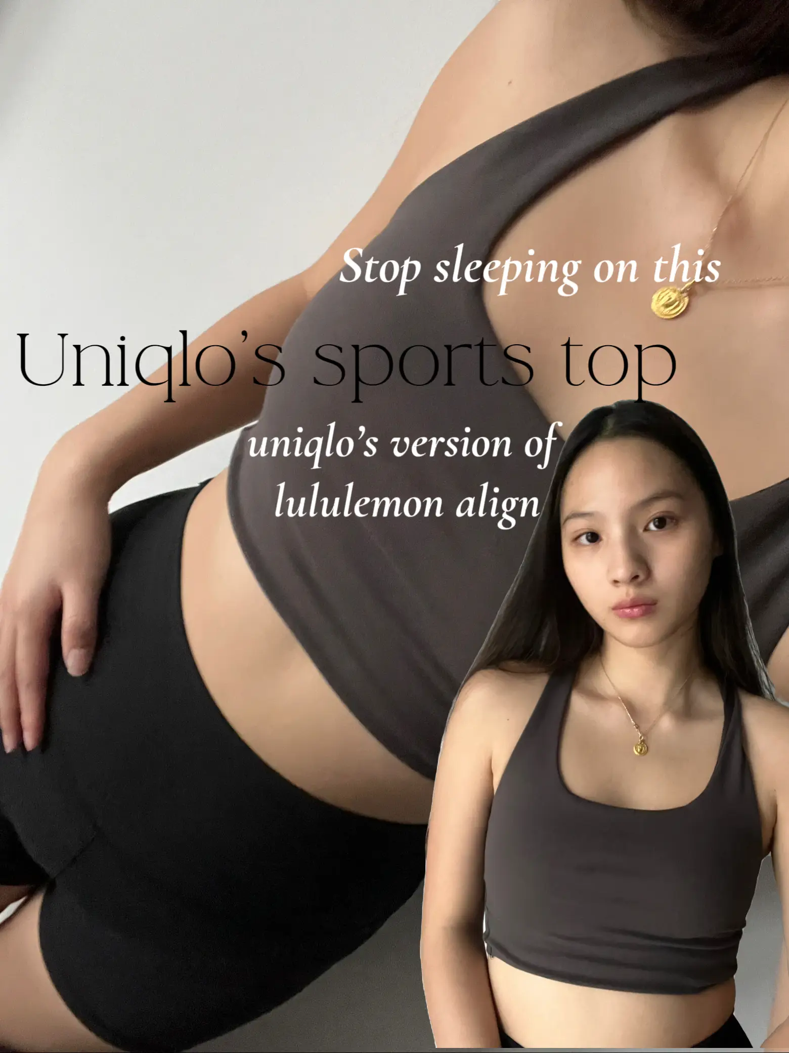 uniqlo's best kept secret- their 'align tank', Gallery posted by gisele  rei!