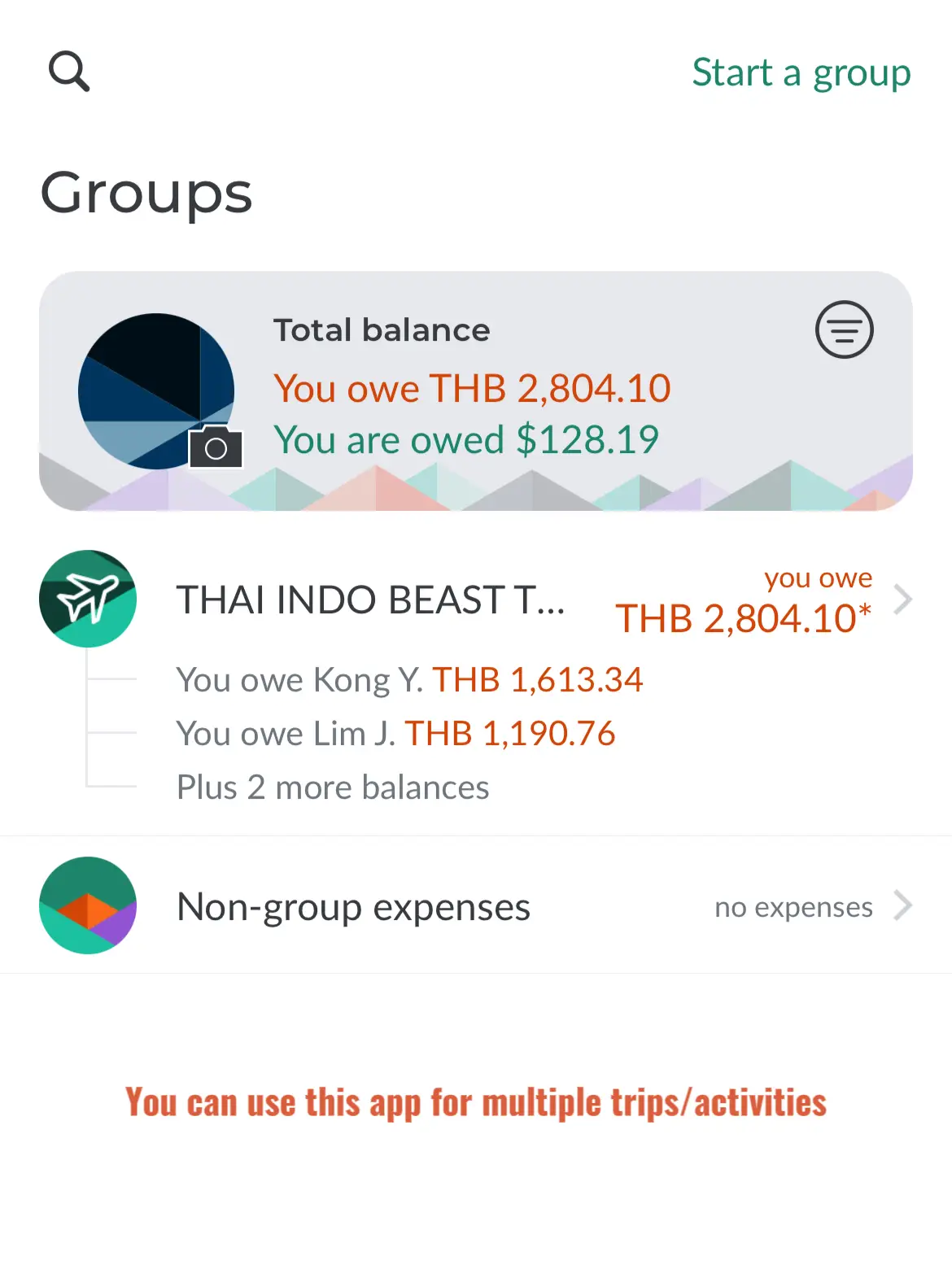 How to Use SplitWise Split Travel Costs With Friends using