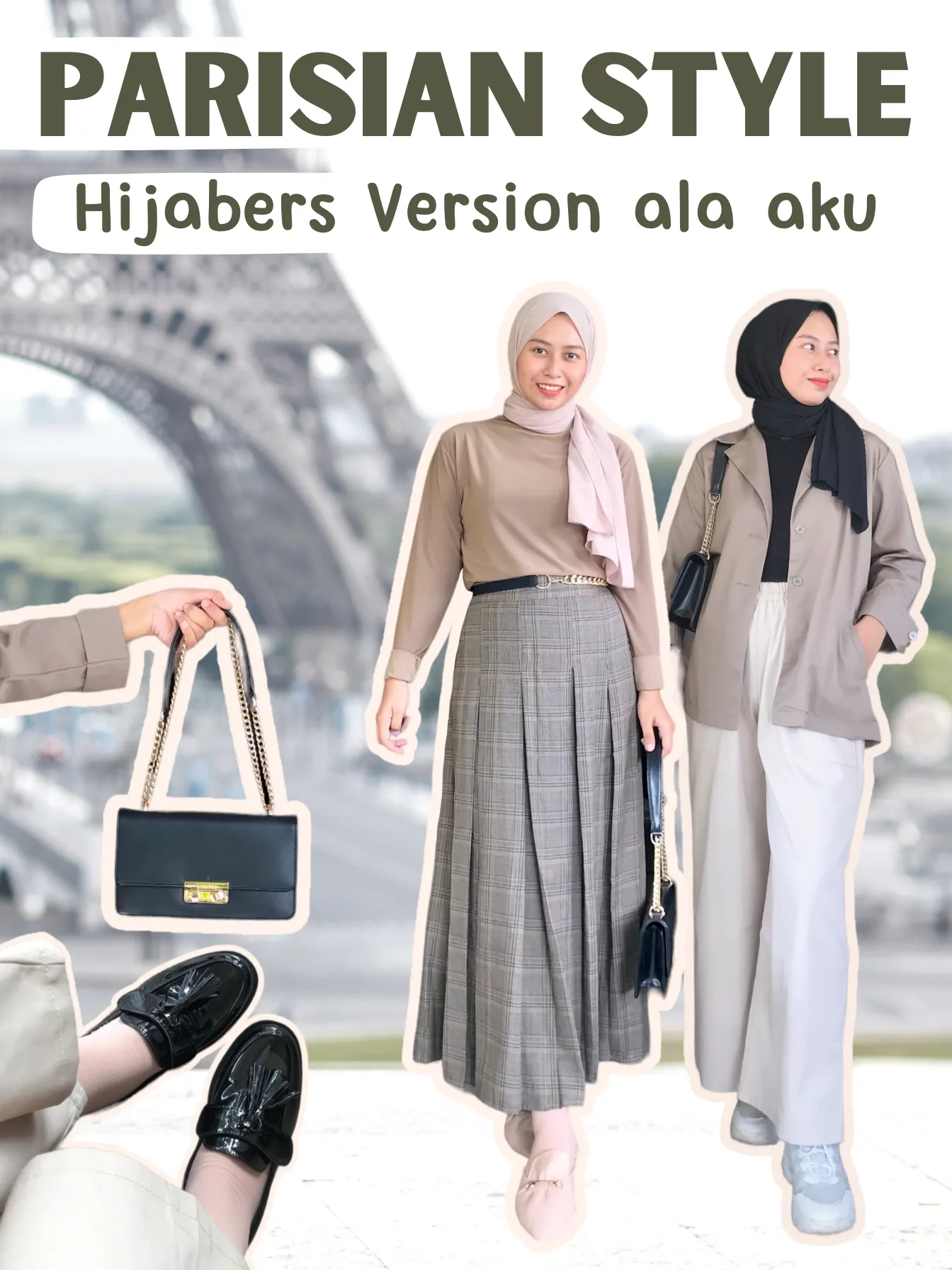 PARISIAN STYLE HIJAB VERSION ALA AKU Gallery posted by Zaliza Ubaida Lemon8