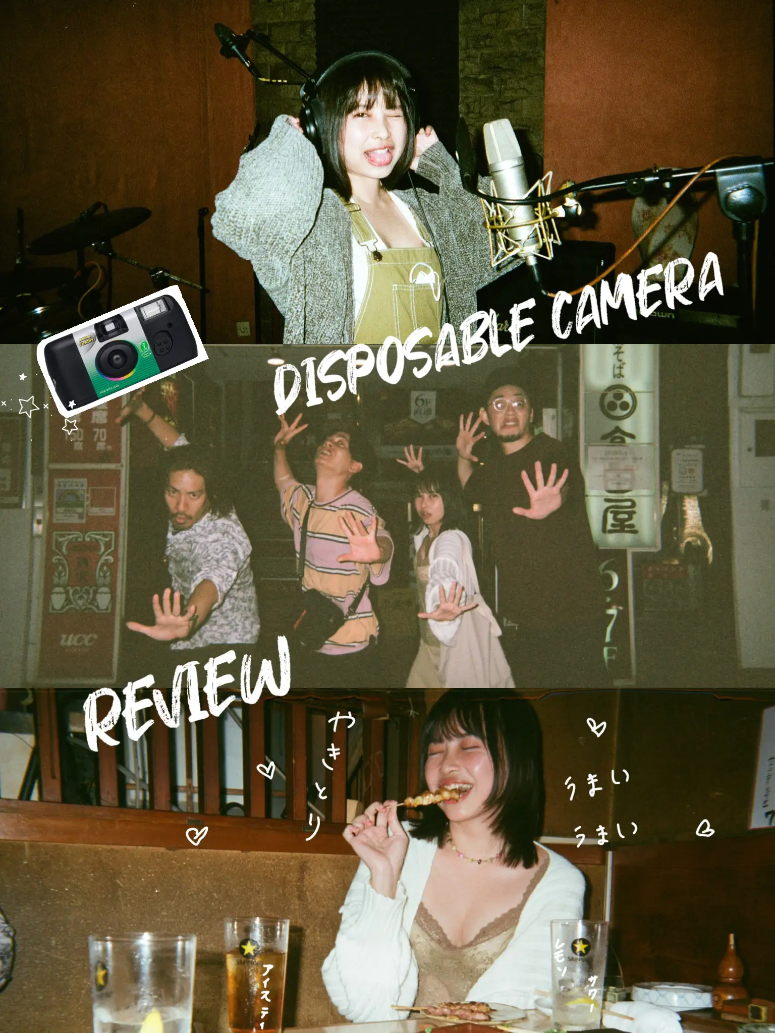 hasil disposable camera fujifilm