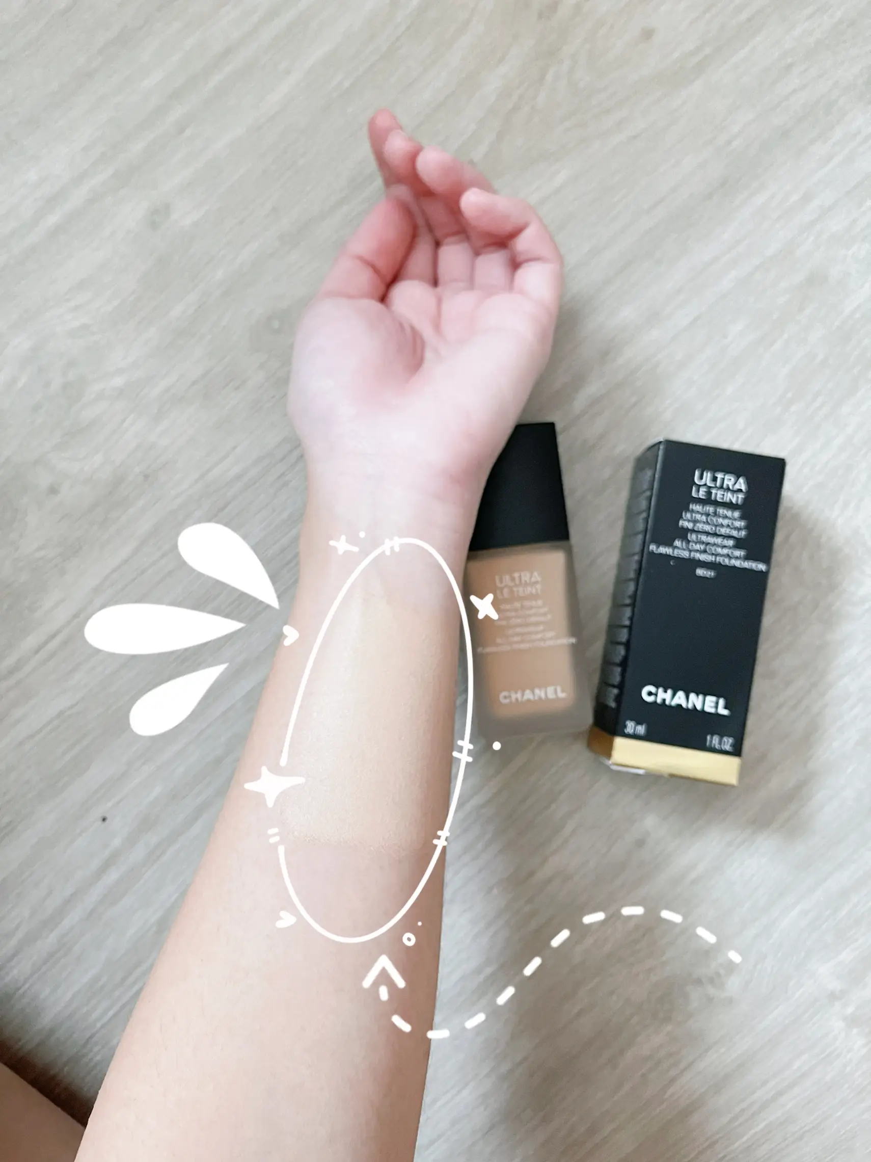 Chanel Ultra Le Teint Foundation Number BD21