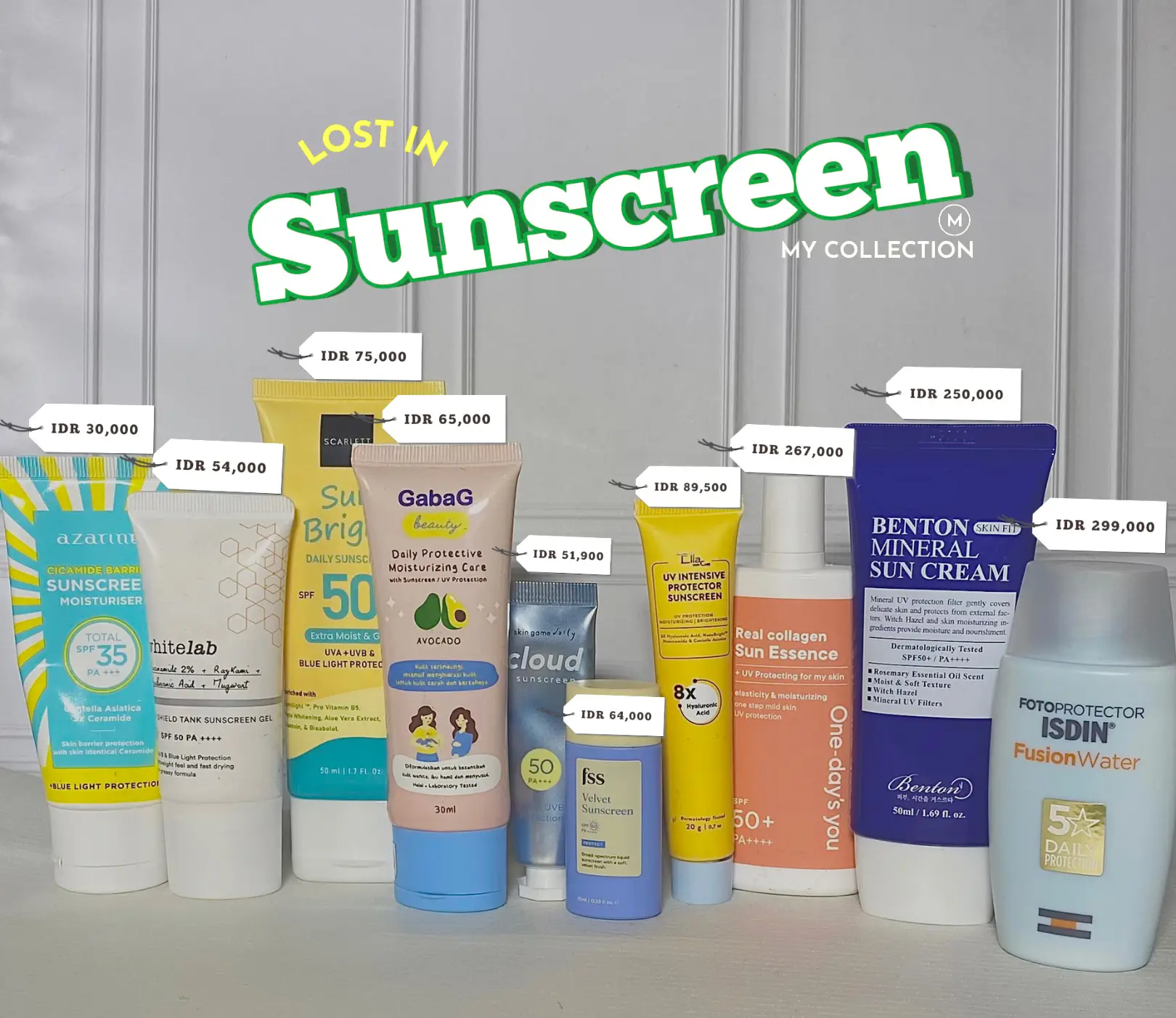 Harga sunscreen online