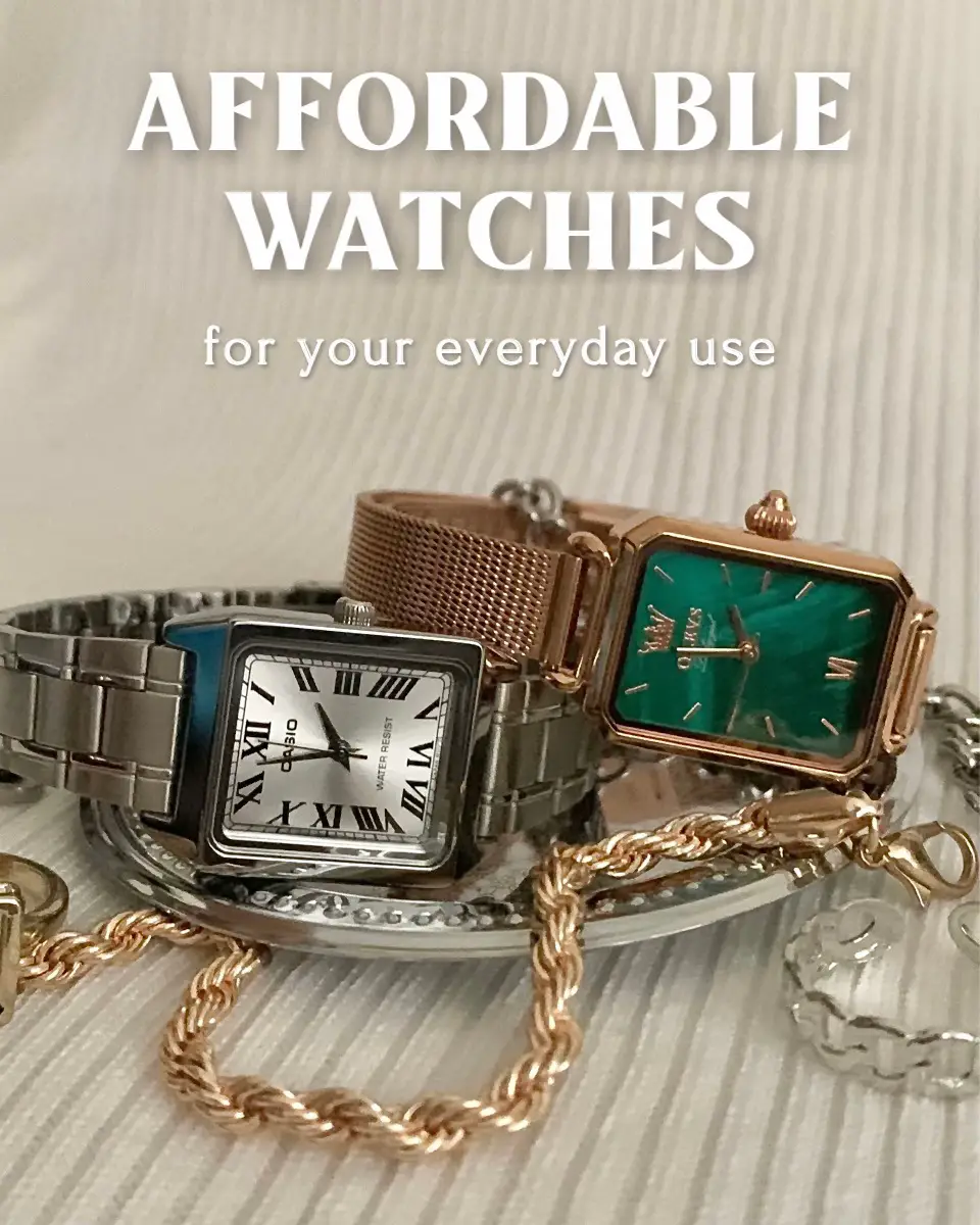 4 AFFORDABLE WATCHES FOR EVERYDAY USE Galeri disiarkan oleh