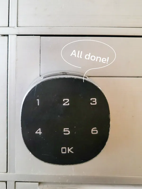 Three Dial Letterbox Combination Lock - The Letterbox Man
