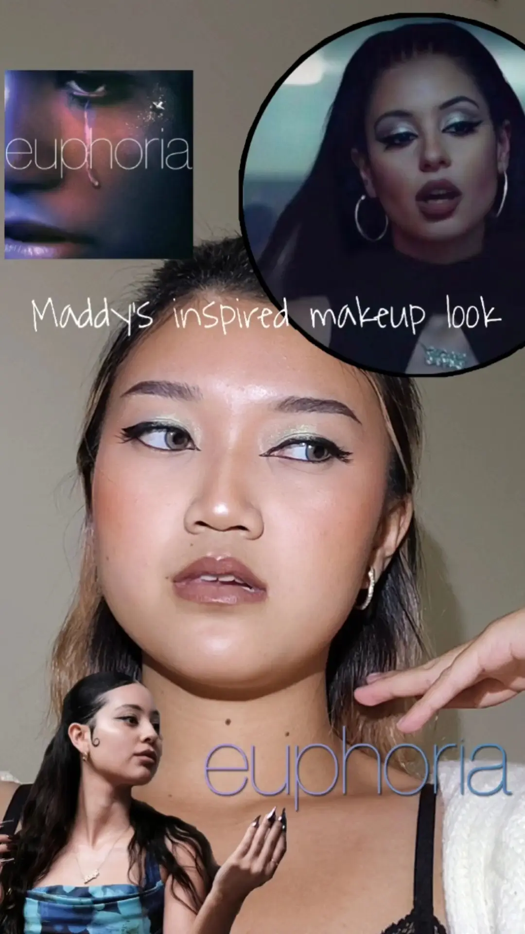 Maddy's Euphoria Makeup Looks