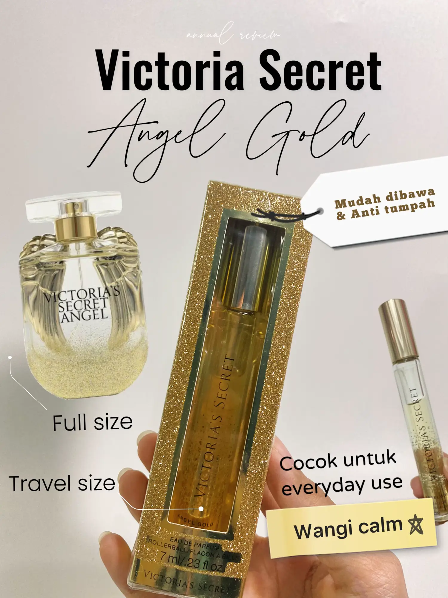 Review parfum victoria discount secret angel gold