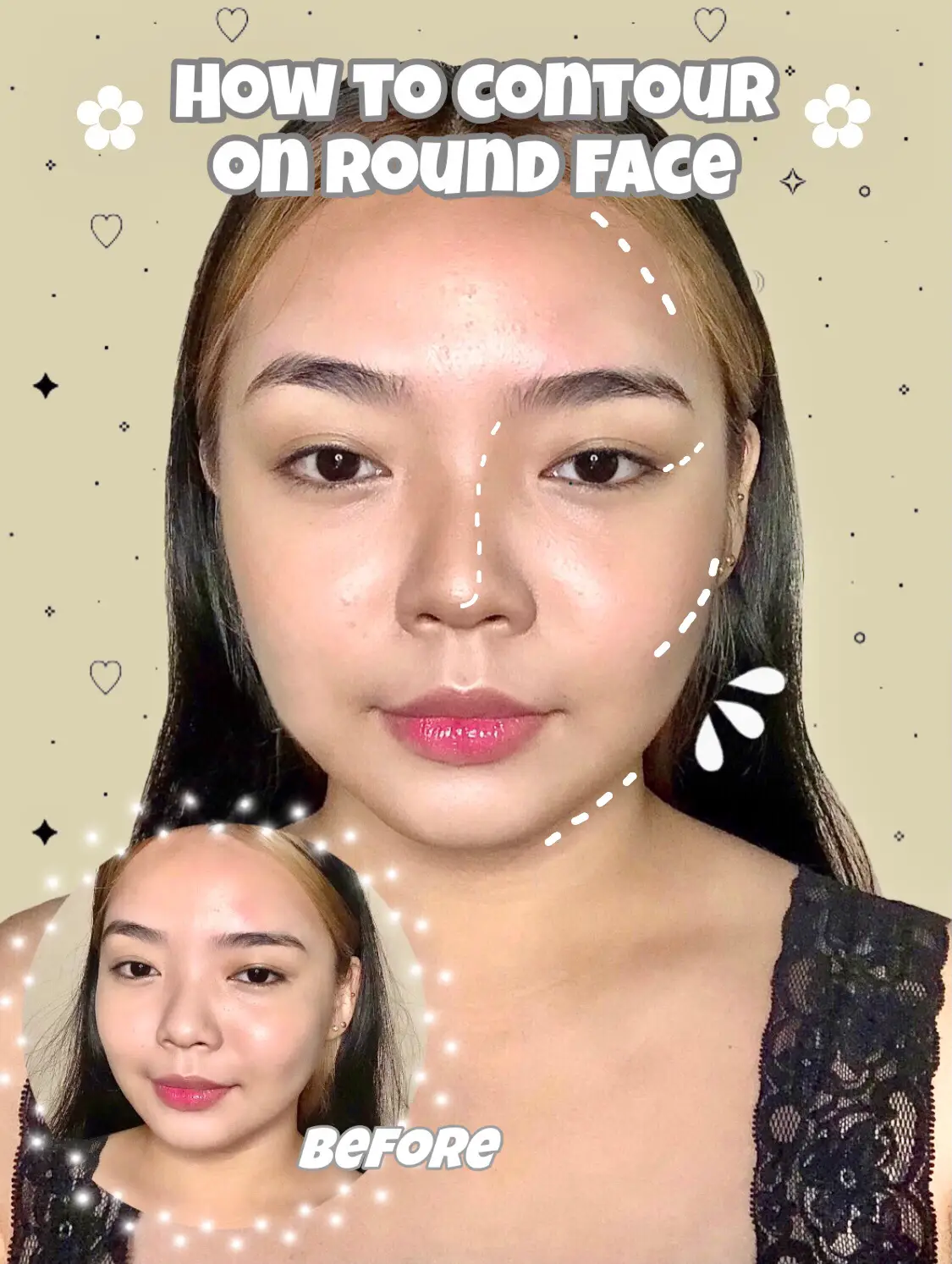 HOW TO CONTOUR ROUND FACE 