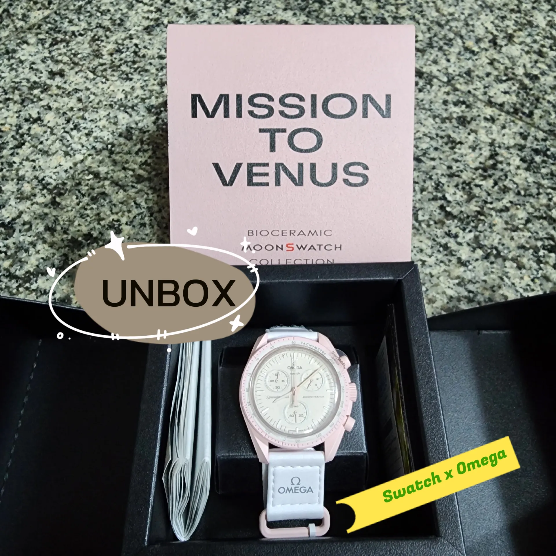 Unboxed Swatch x Omega Pastel Pink | Gallery posted by LookplaR