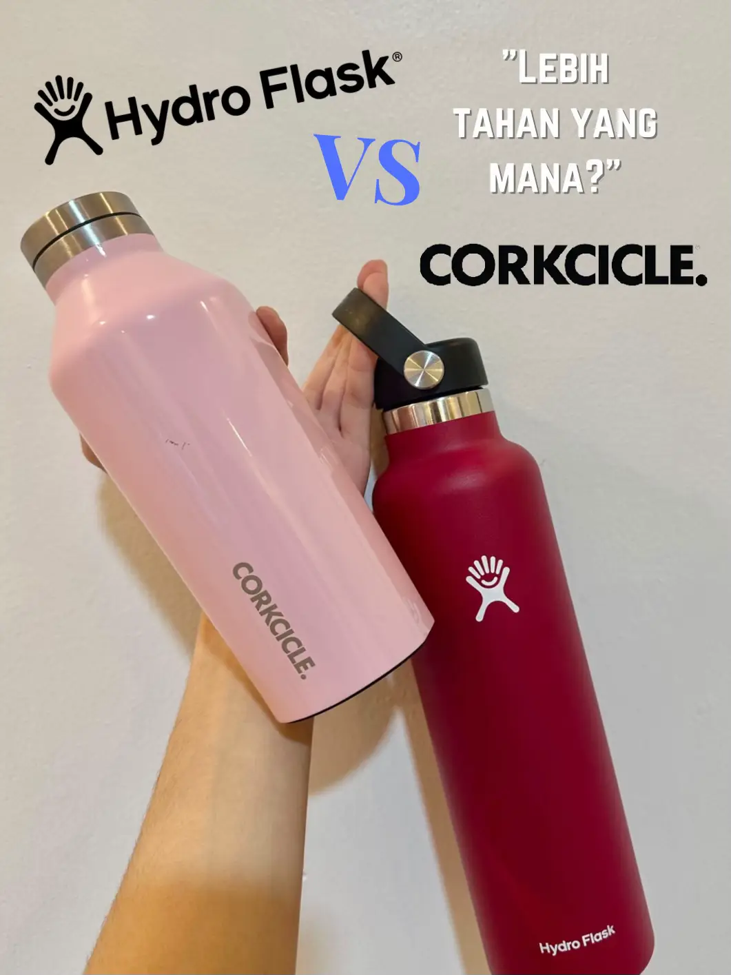 Hydro Flask Vs Corkcicle Galeri diposting oleh Nadia Annisa Lemon8