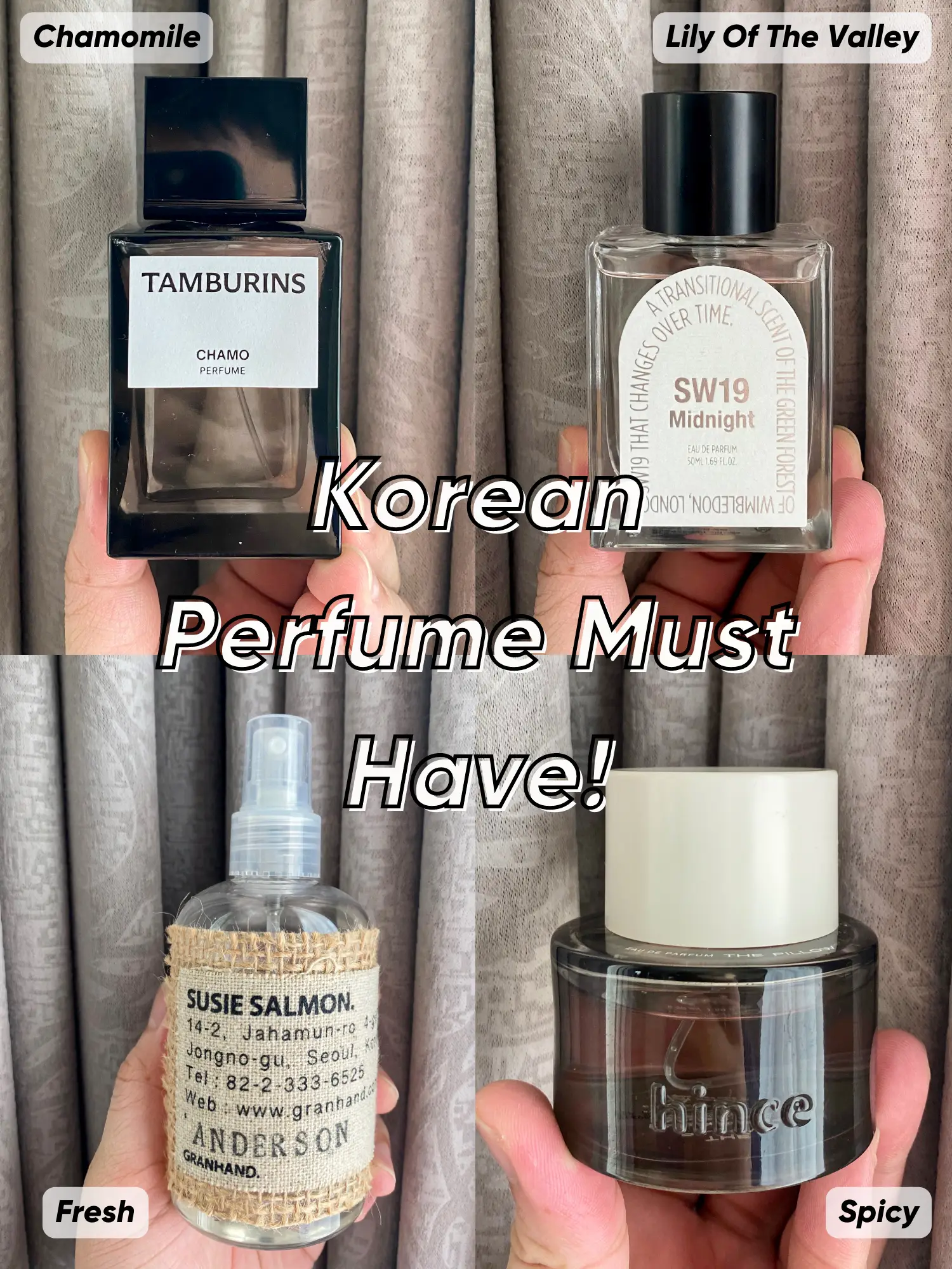 Korean Perfume Top Picks | Galeri disiarkan oleh anderscent | Lemon8