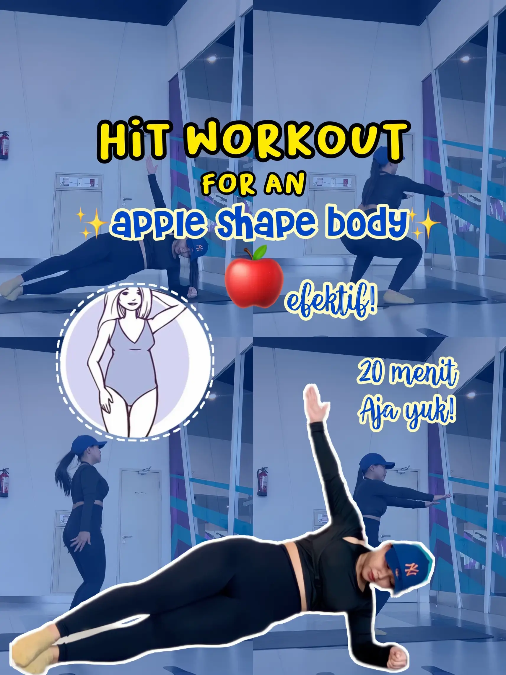 Apple shape workout hot sale