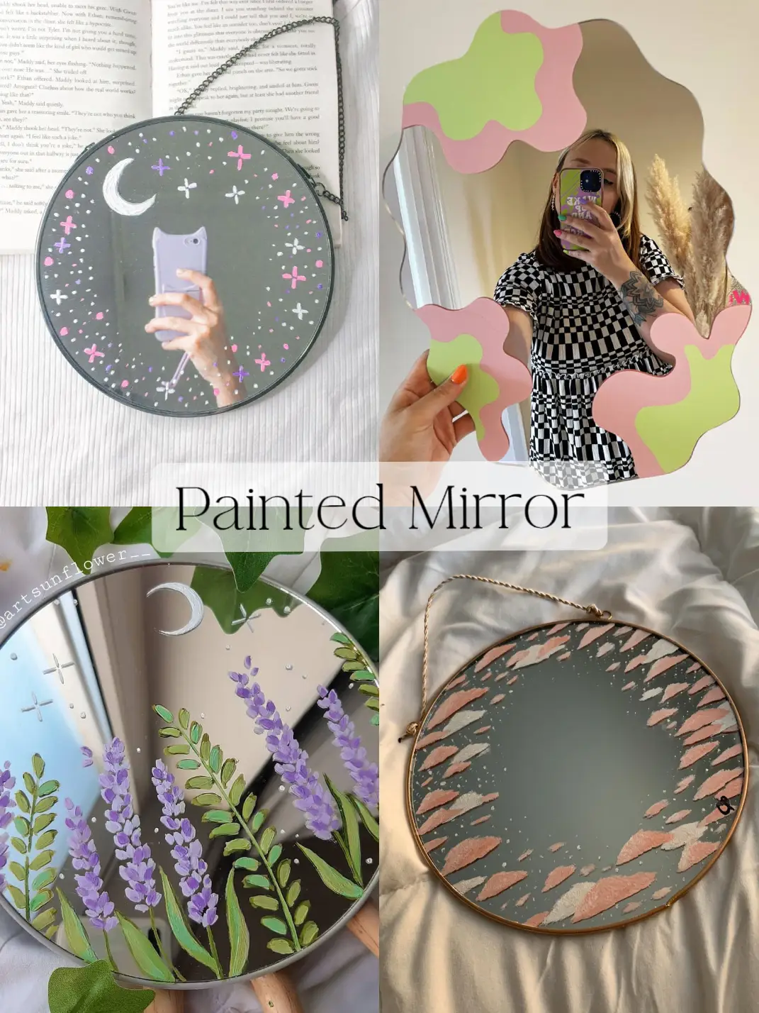 DIY decorative and aesthetic mirror ideas Gallery posted by