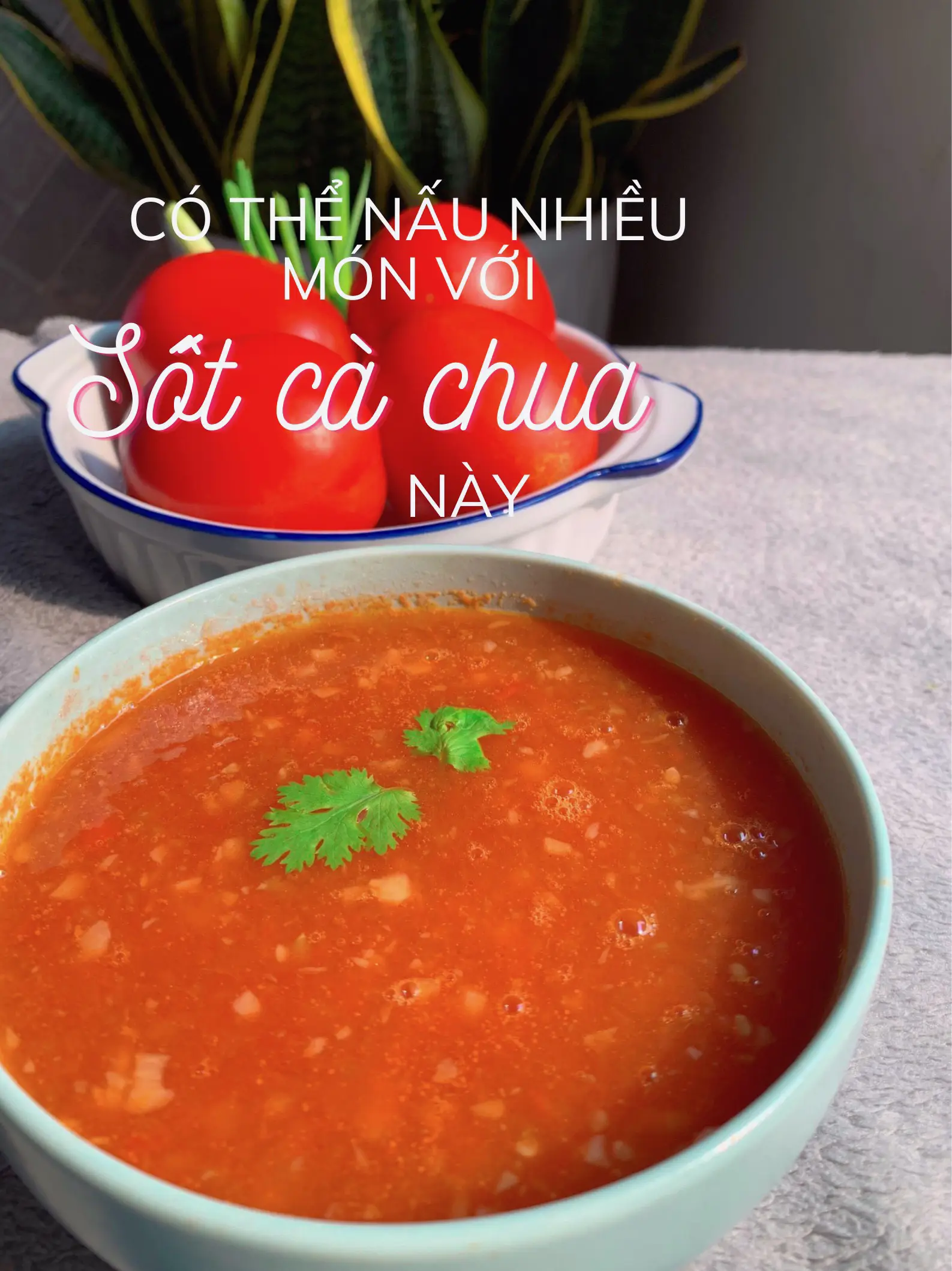 CÔNG THỨC SỐT CÀ CHUA ĐA DZI NĂNG 🥰 | Bộ sưu tập do Khôi Tuổi ...