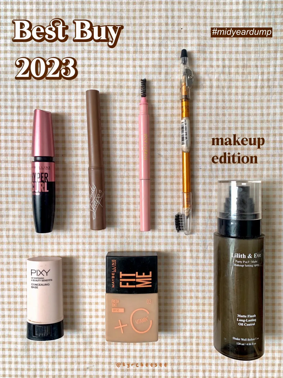 REKOMENDASI BEST BUY MAKE UP 2023💄 | แกลเลอรีที่โพสต์โดย ⋆｡˚ qy 🦢˚ ༘ ...