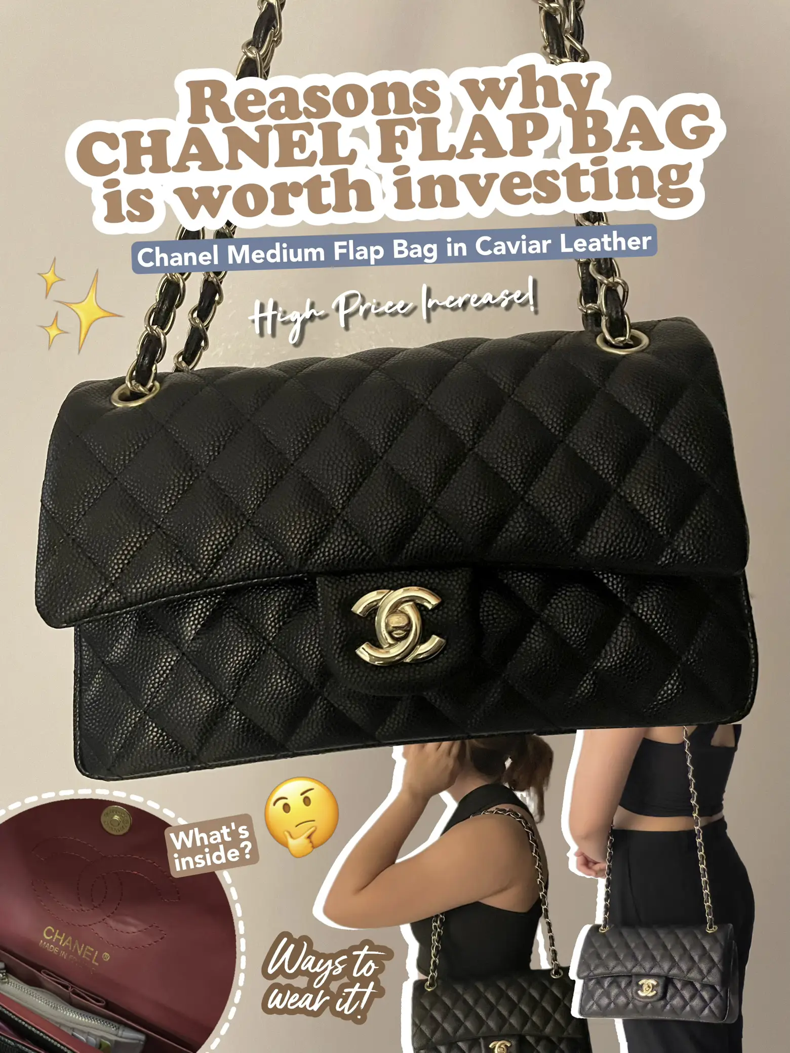 Why Chanel Bag is the most worthy bag investment🤔💖, Gallery posted by  Sandra