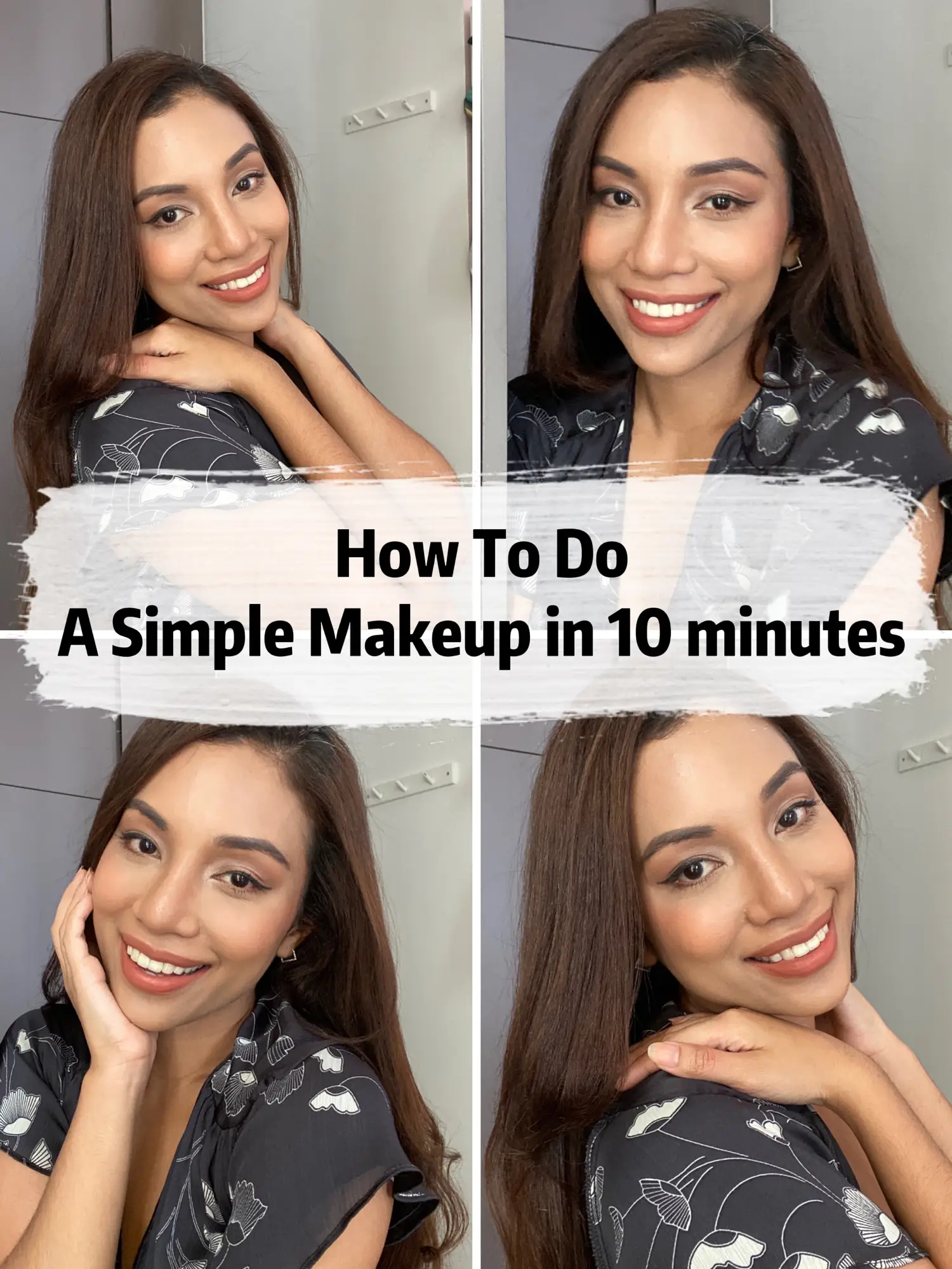 How To Do A Simple Makeup In 10 Minutes