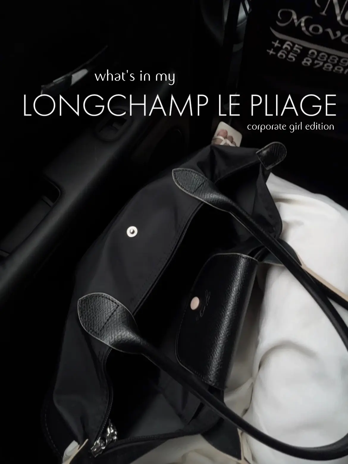 unboxing my lc le pliage city pouch with handle w me<3 #longchamp #lon