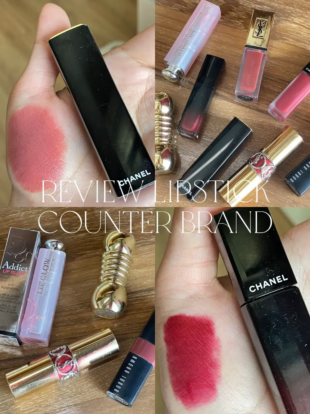 Review] Lip Color 7 shades from Counter Brand, Gallery posted by LaMeow💖👀