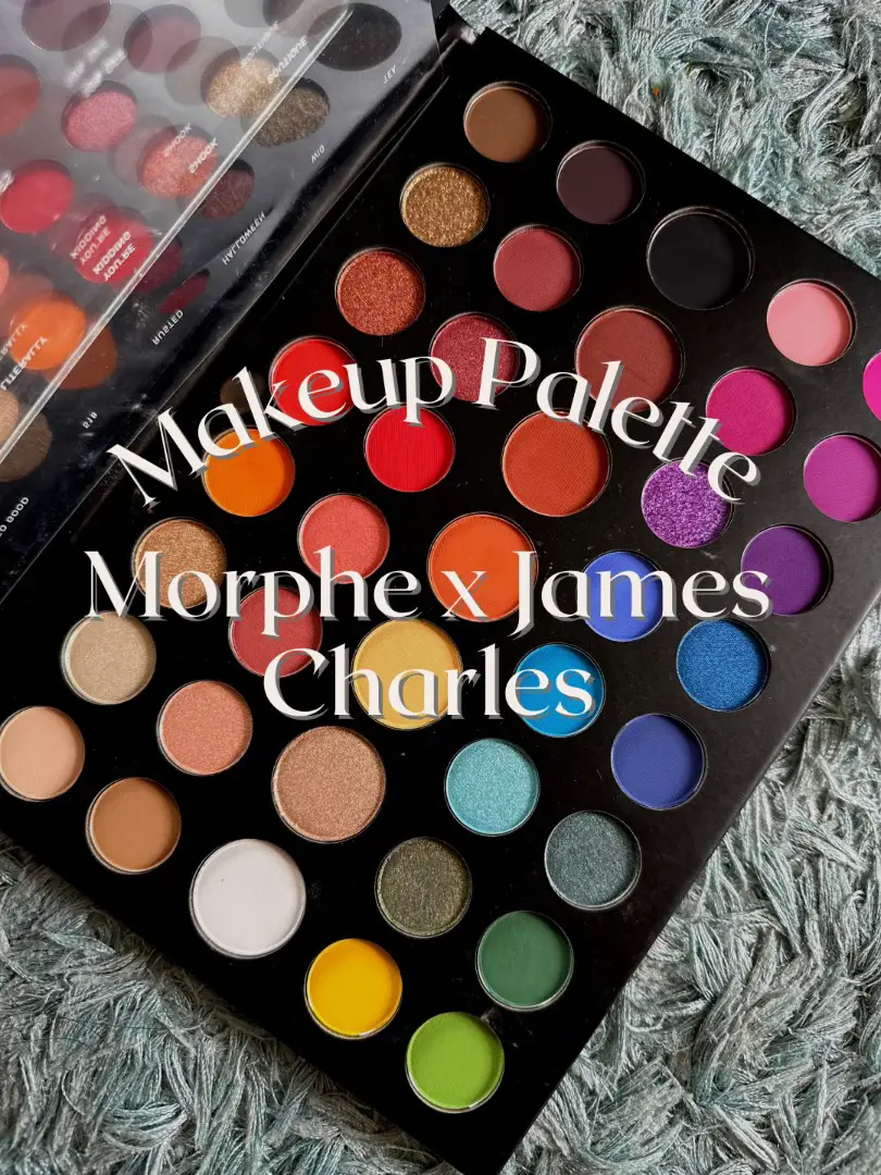 Morphe x James Charles Makeup Palette Review