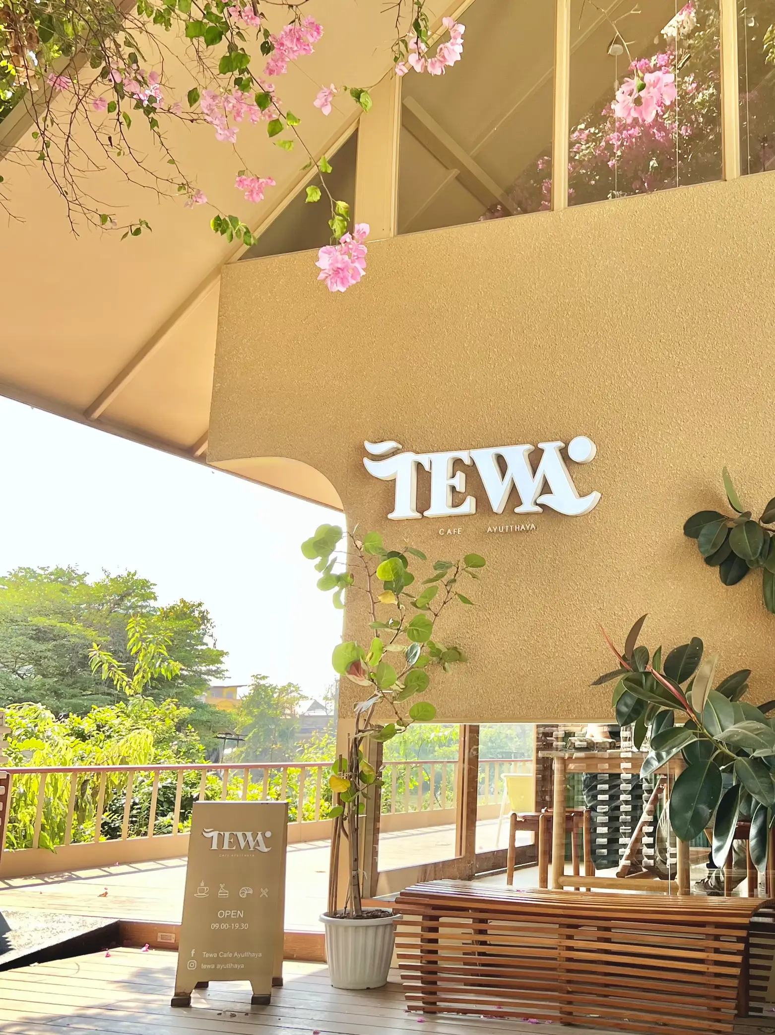 คาเฟ่เอิร์ธโทนเอิร์ธใจ🌼🪴 | TEWA CAFE AYUTTHAYA 🍰🍪 | แกลเลอรีที่โพสต์โดย ...