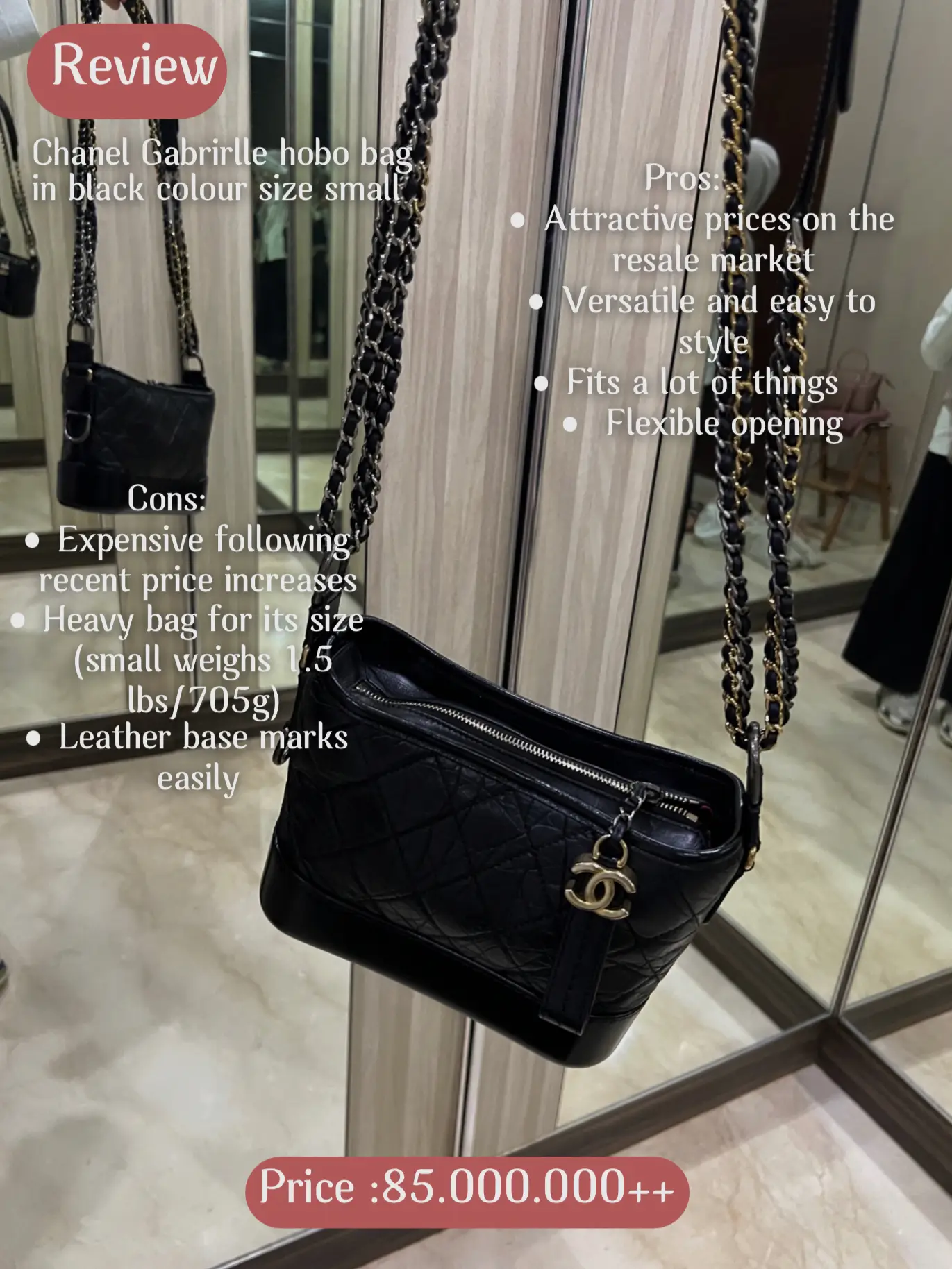 Chanel Gabrielle Bag Inside