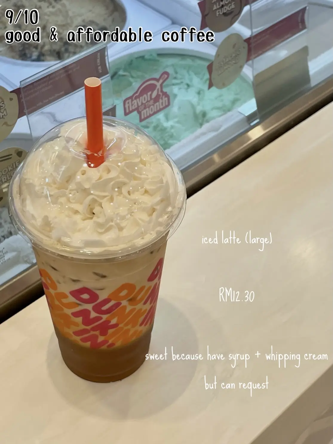 Does large iced coffee just mean more ice? : r/DunkinDonuts