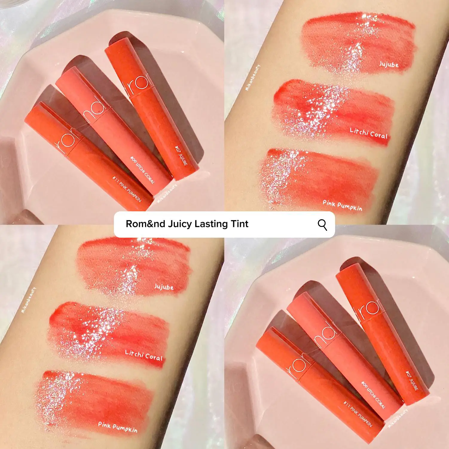 Open Group Rom & nd Lip Tint Scratch Strap Stand One 💖 | Gallery posted ...