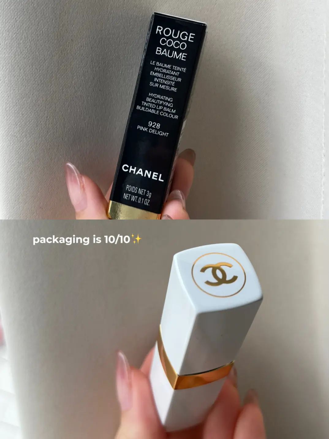 chanel rouge coco baume 928
