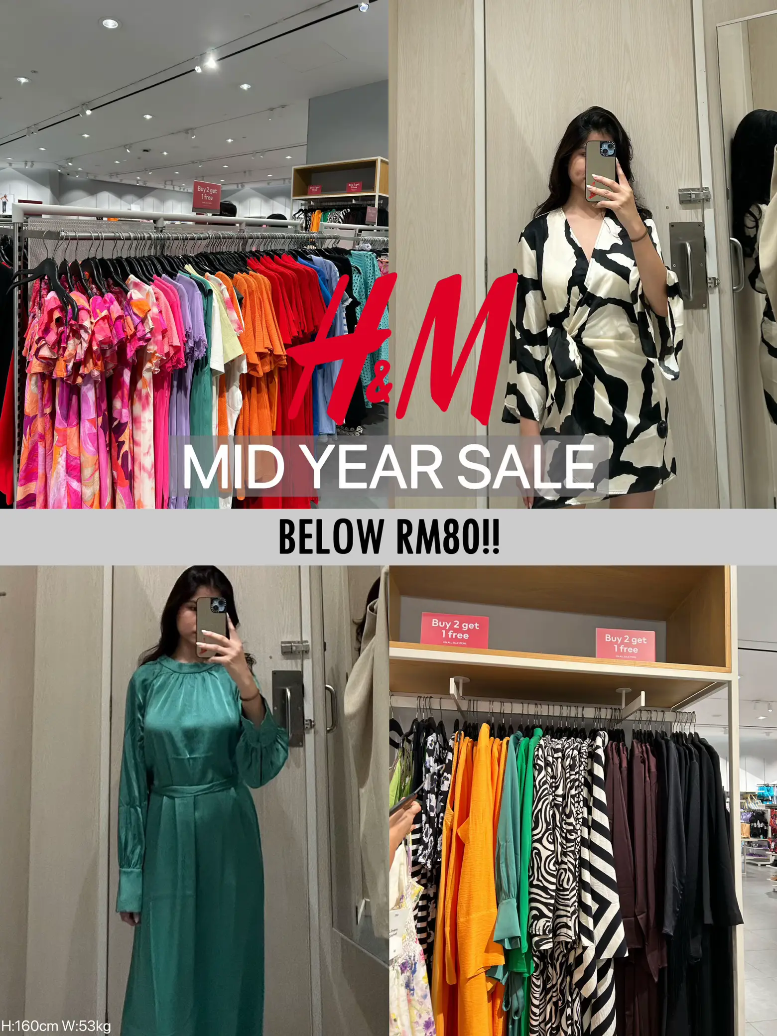 H&m mid valley clearance floor