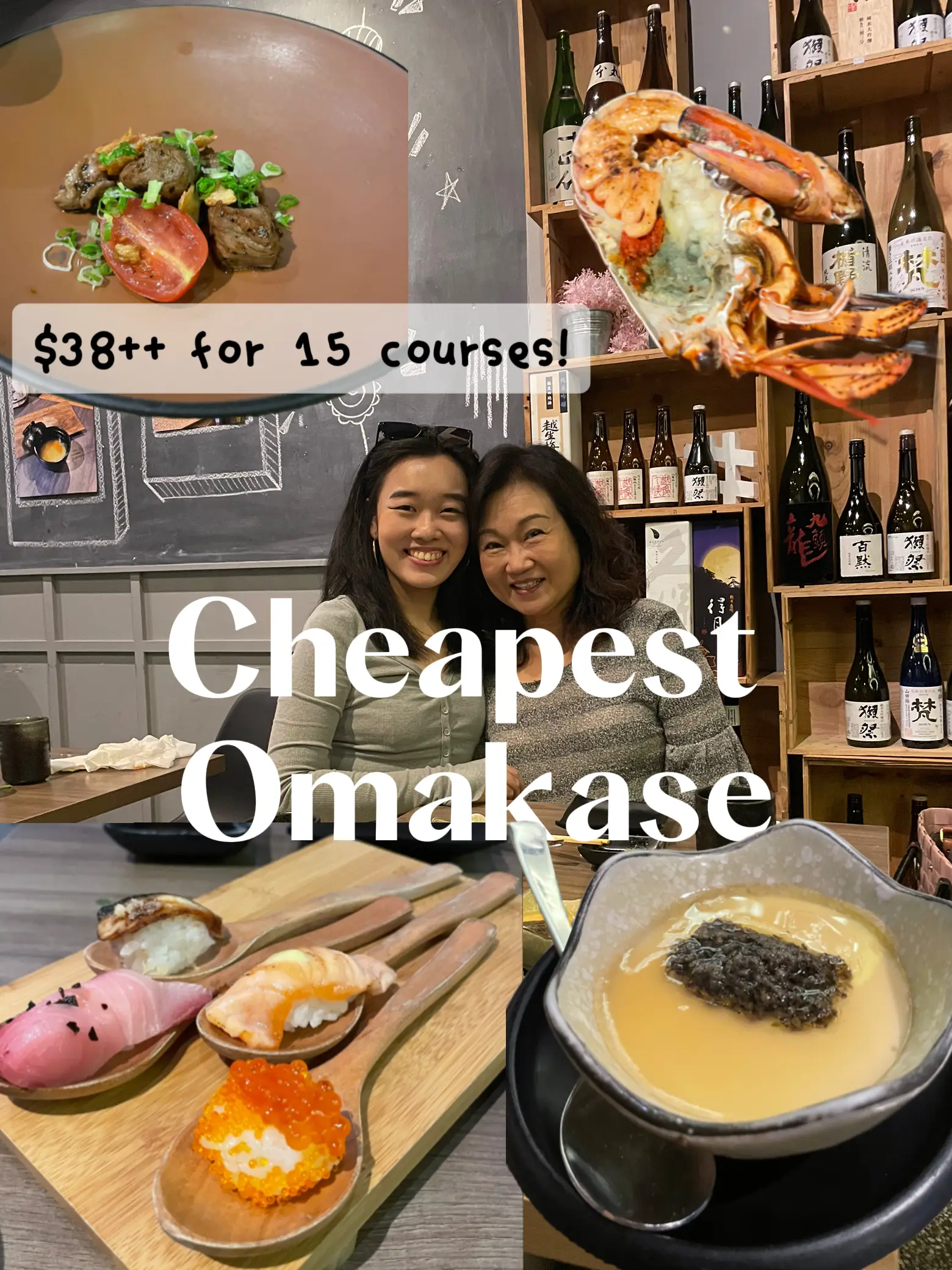🤑CHEAPEST OMAKASE - $38 for 15 Course???'s images(0)