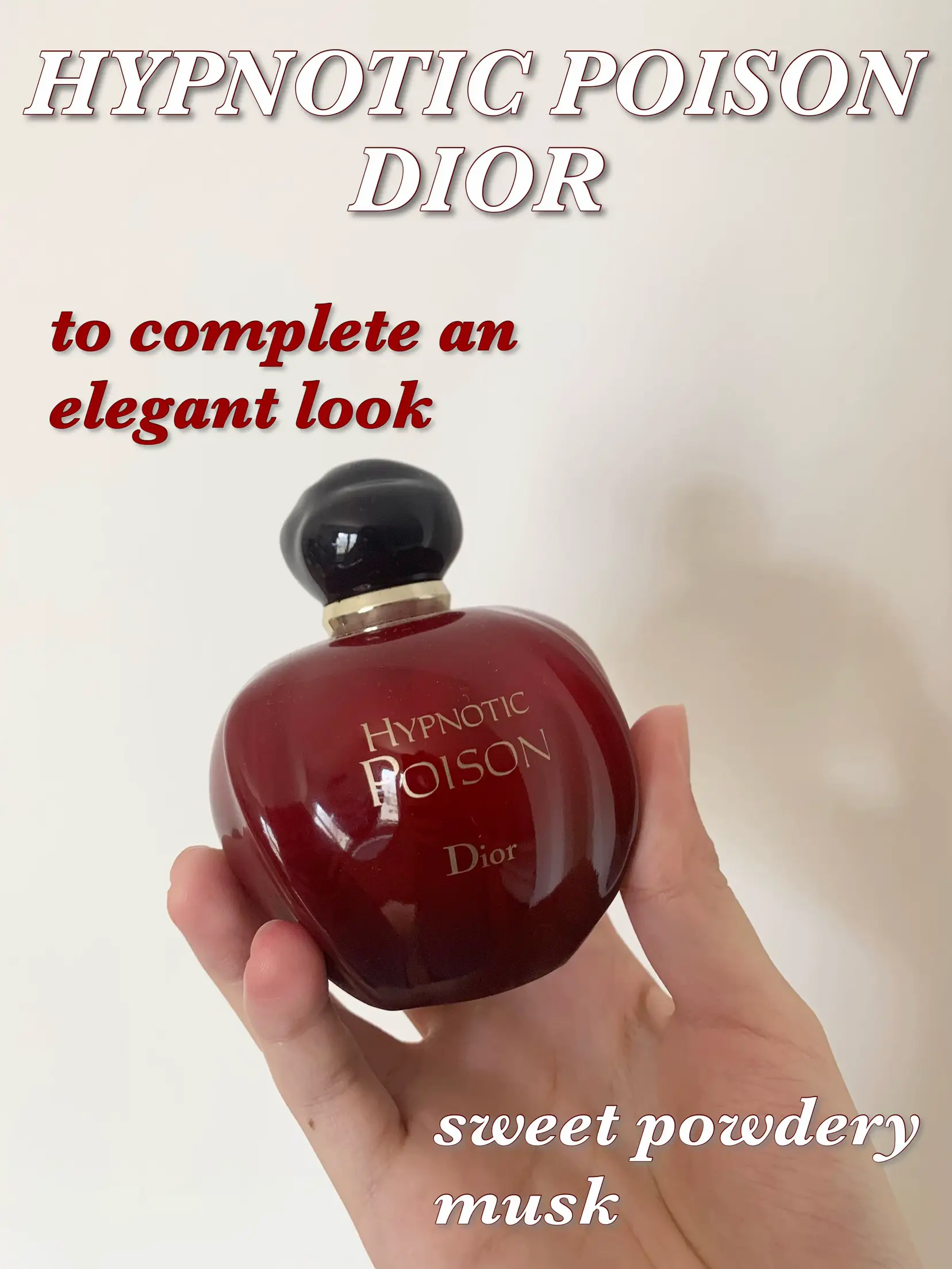 Christian Dior HYPNOTIC POISON eau de parfum REVIEW - a syrupy fragrance 