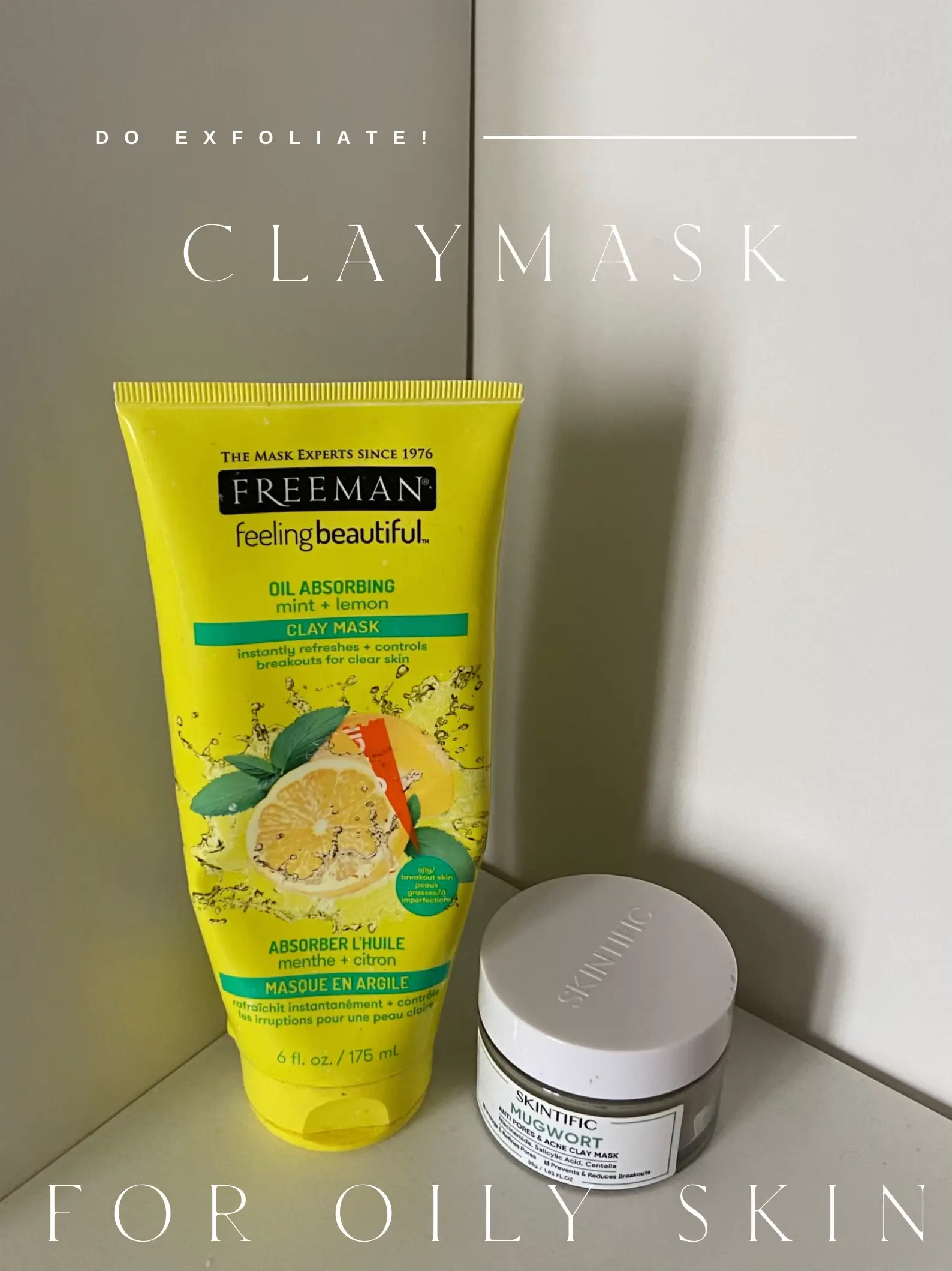 claymask for oily skin แกลเลอรีที่โพสต์โดย Deanna Lemon8