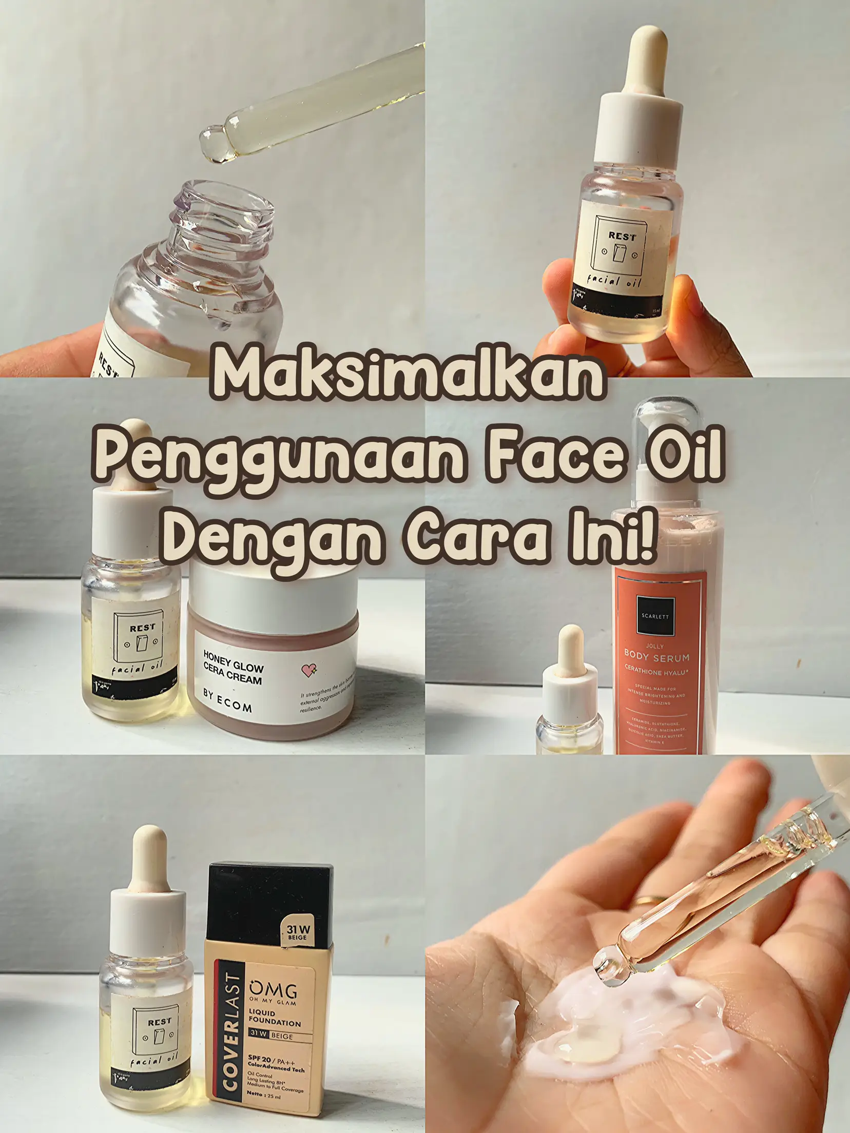 Maksimalkan Penggunaan Face Oil! Galeri diposting oleh Risa Lemon8